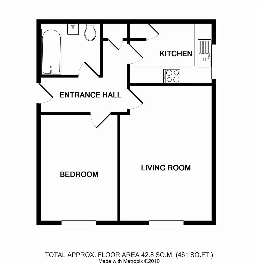 17, Burleigh Court, Leatherhead floorplan