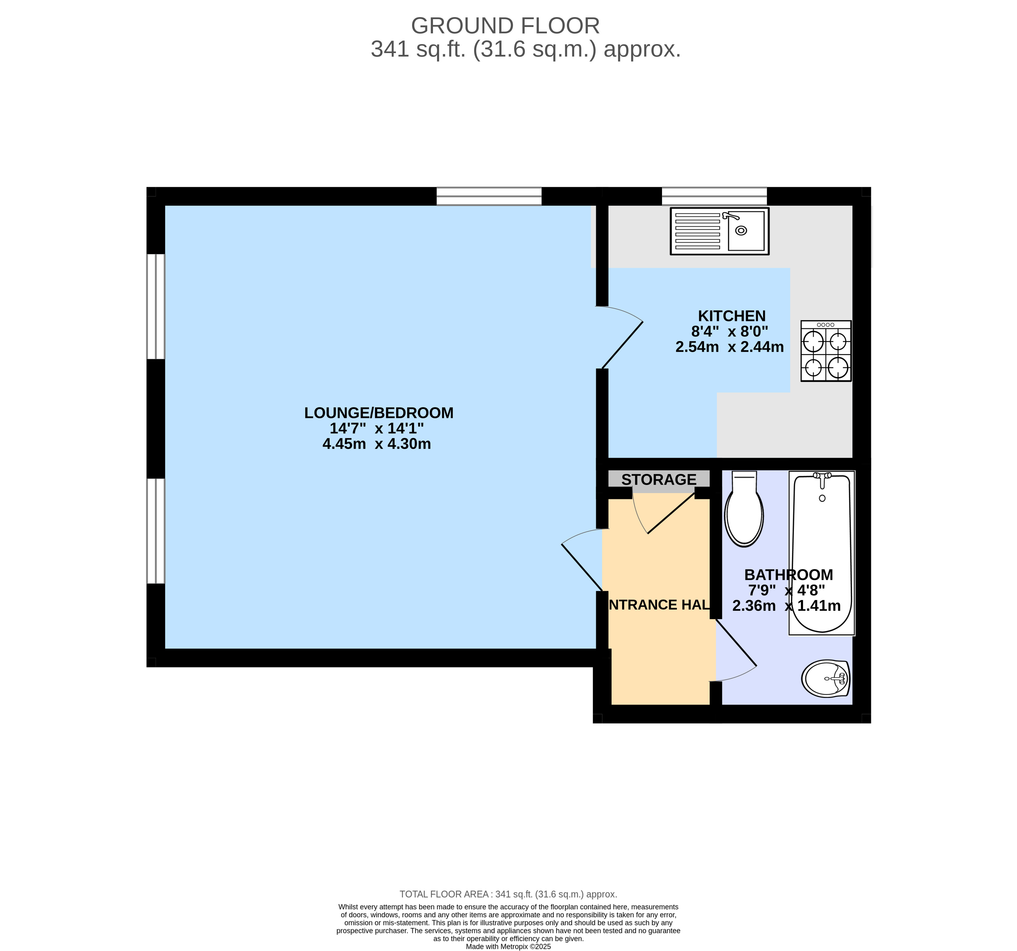 Flat 25, Lampton Road, Hounslow floorplan