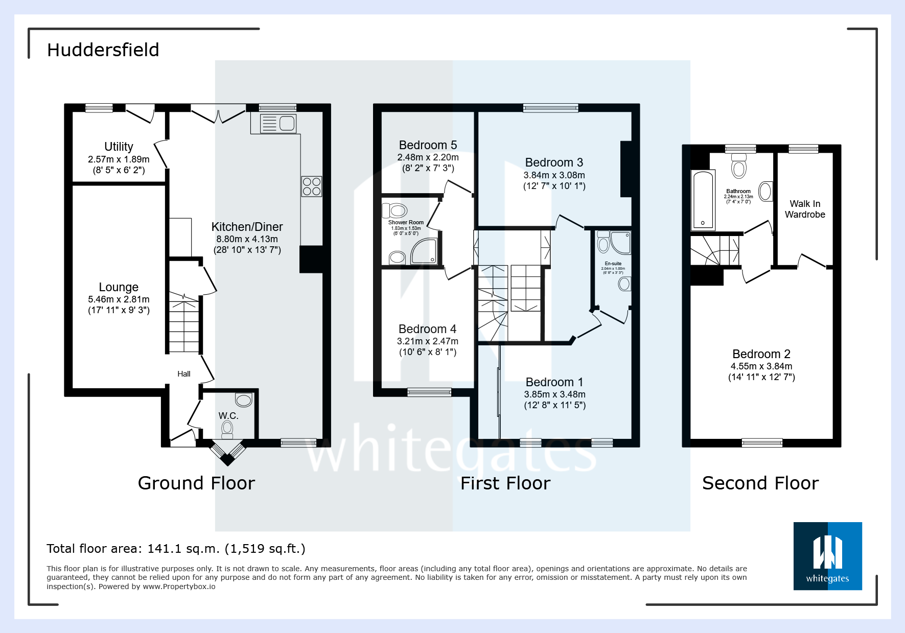 12, Rordin Heights, Huddersfield floorplan