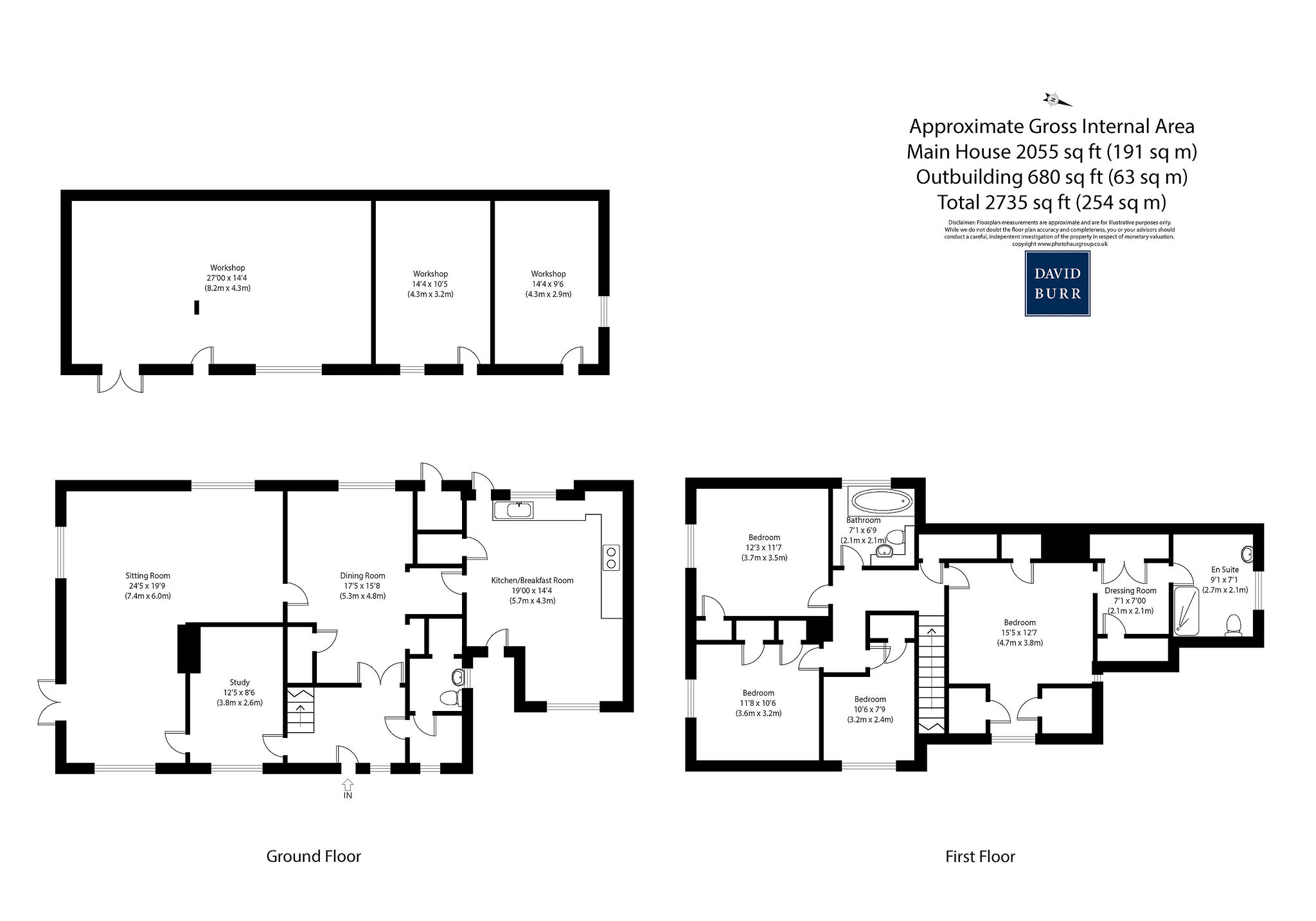 Farthings, Hudsons Lane, Stoke By Nayland floorplan