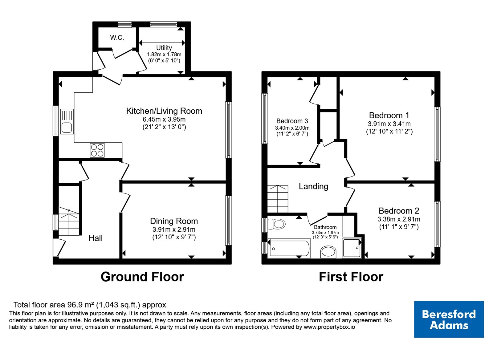 13, Watts Dyke, Wrexham floorplan