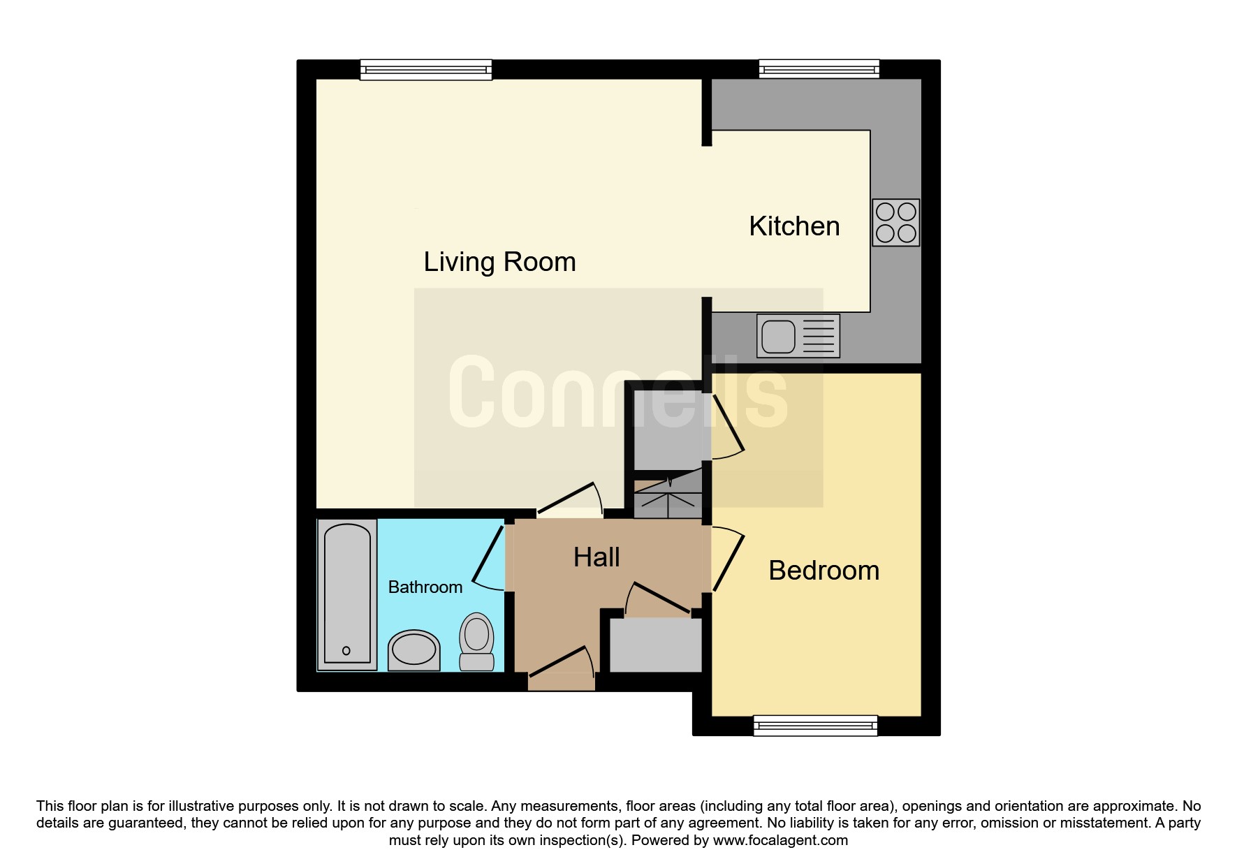 49, Friar Street, Worcester floorplan