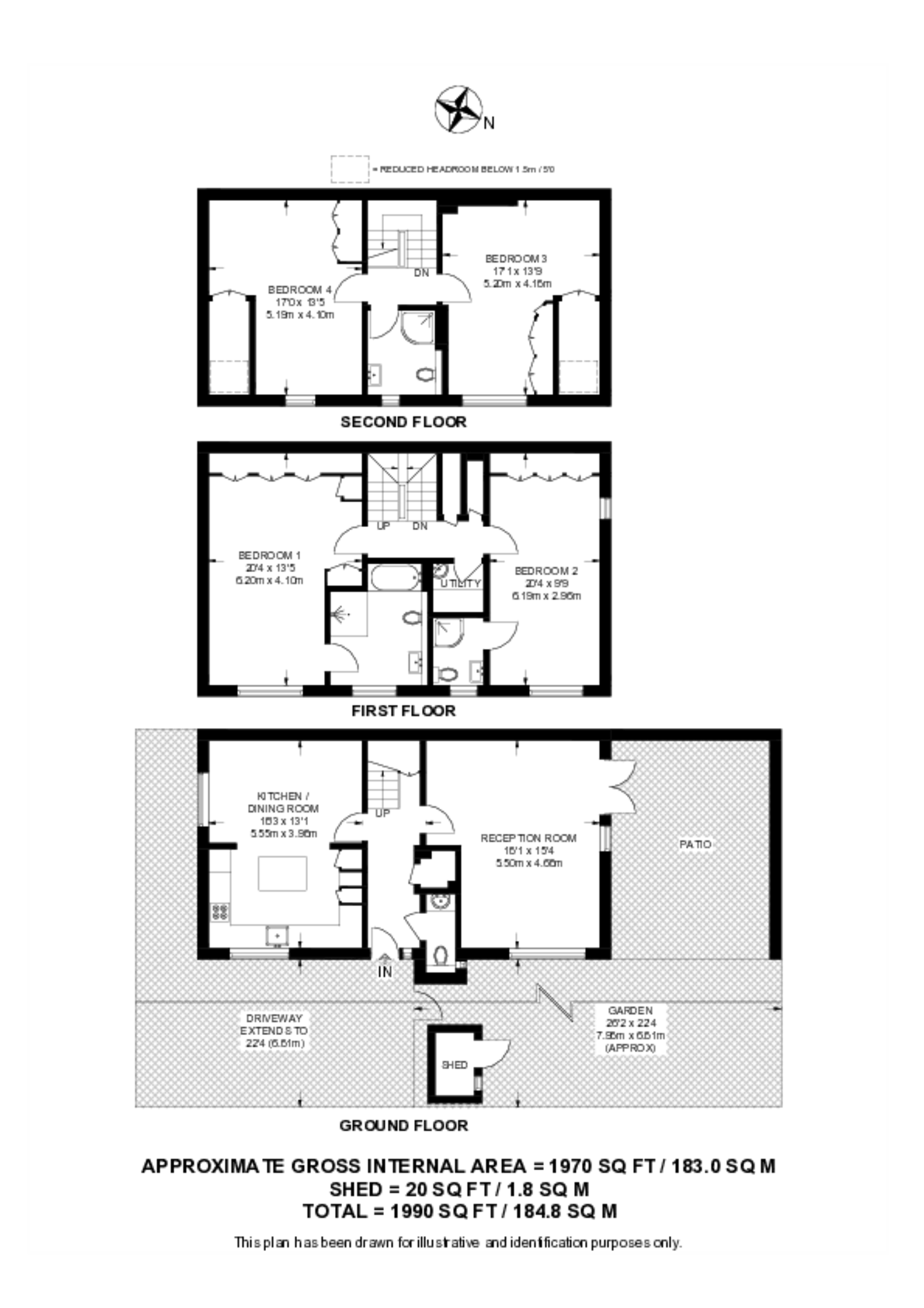Vineries Bank, Mill Hill Conservation floorplan