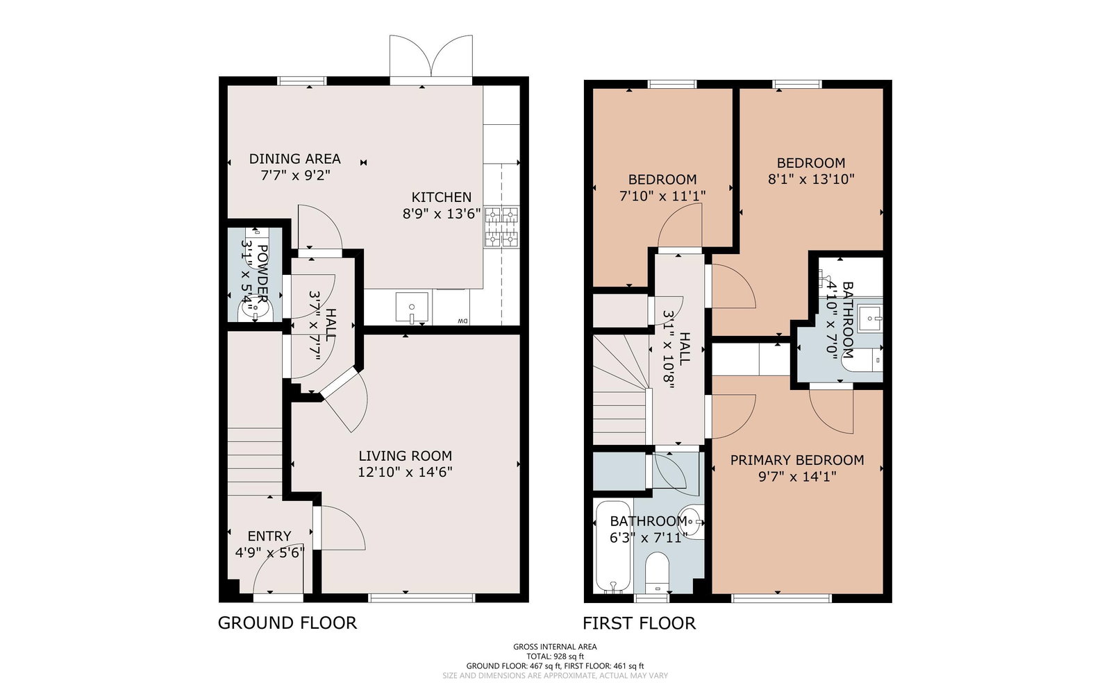 7, Thistle Street, Penllergaer floorplan