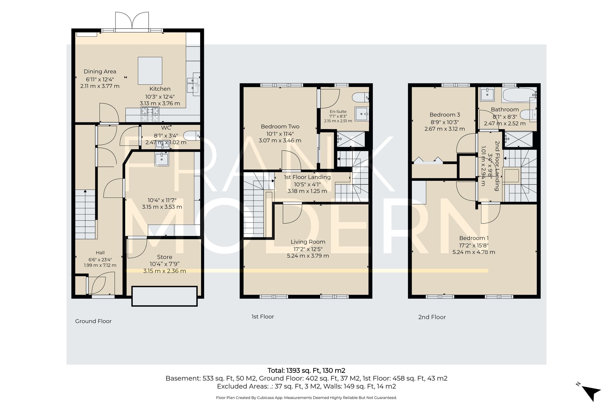 53 Waterfield Close, Peterborough floorplan