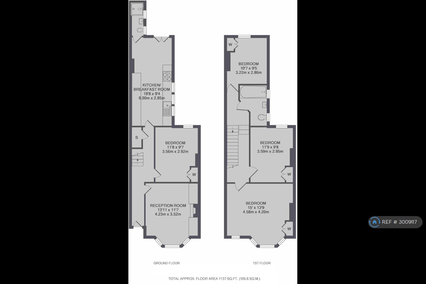 Pentney Road, Balham, London floorplan