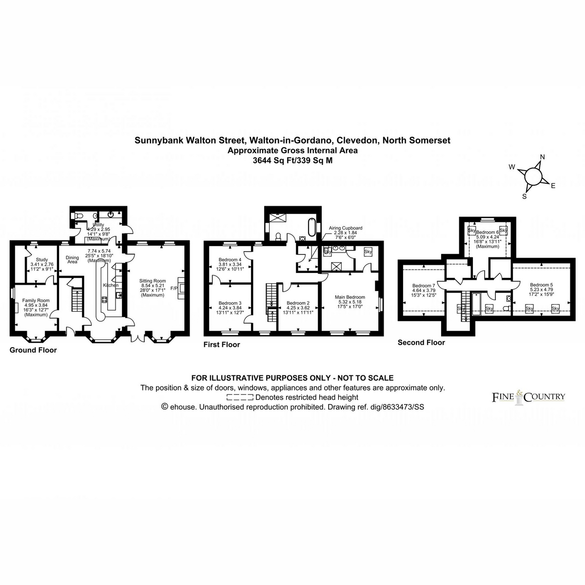 Sunnybank, Walton Street, Walton-in-Gordano floorplan