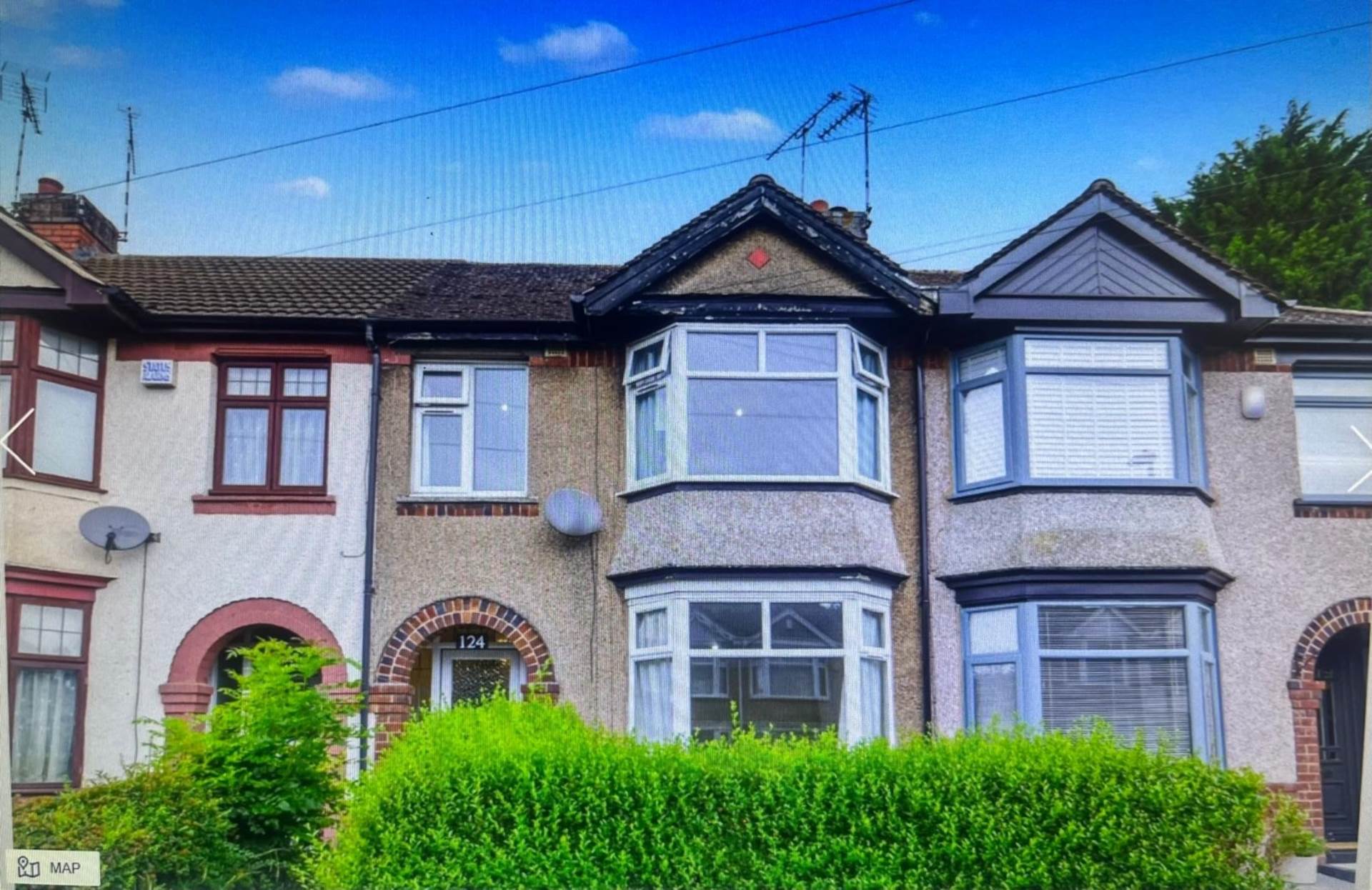 3 bed terraced house for sale