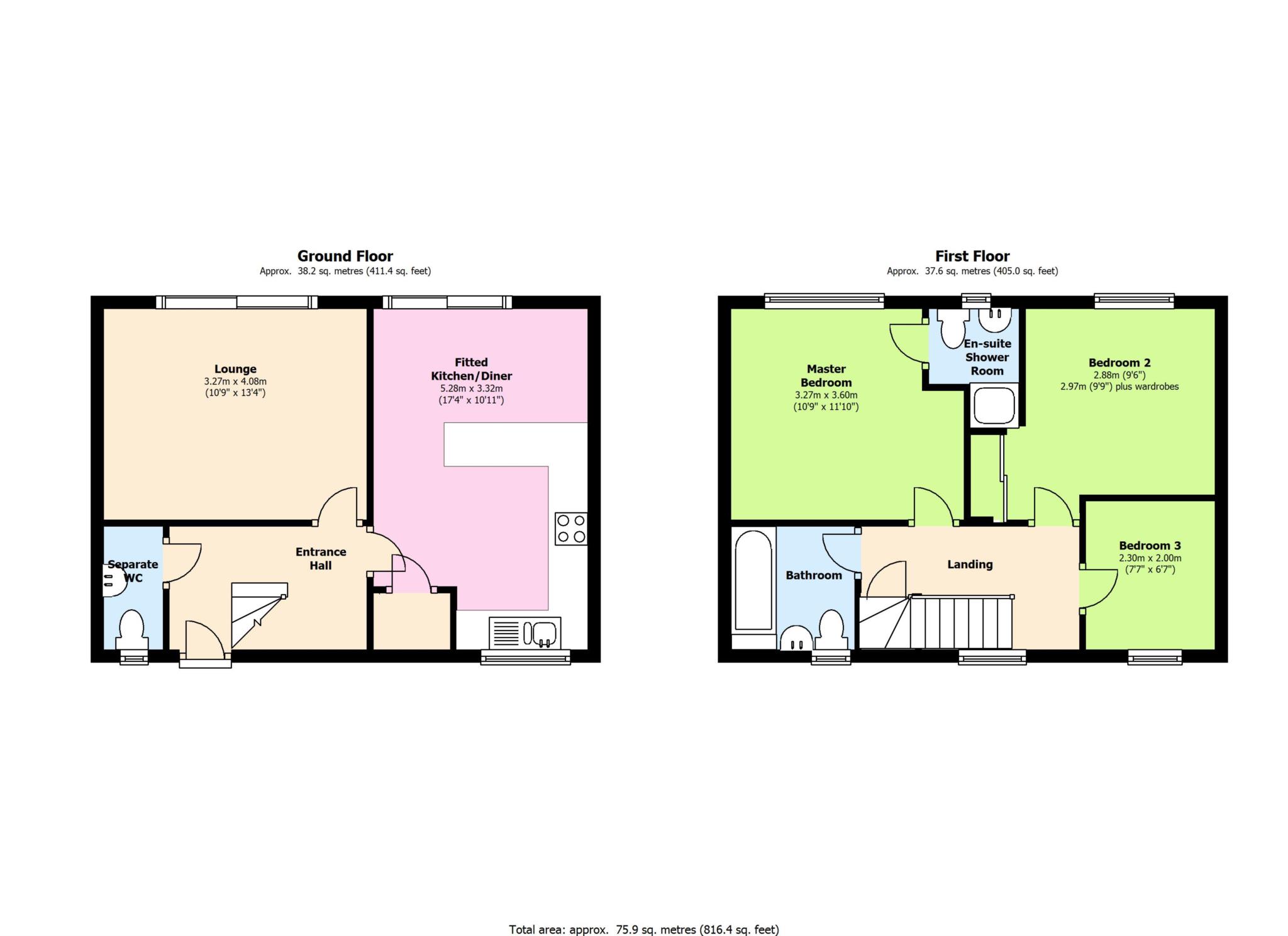 3 Bedrooms Town house to rent in Hadleigh Green, Lostock, Bolton BL6