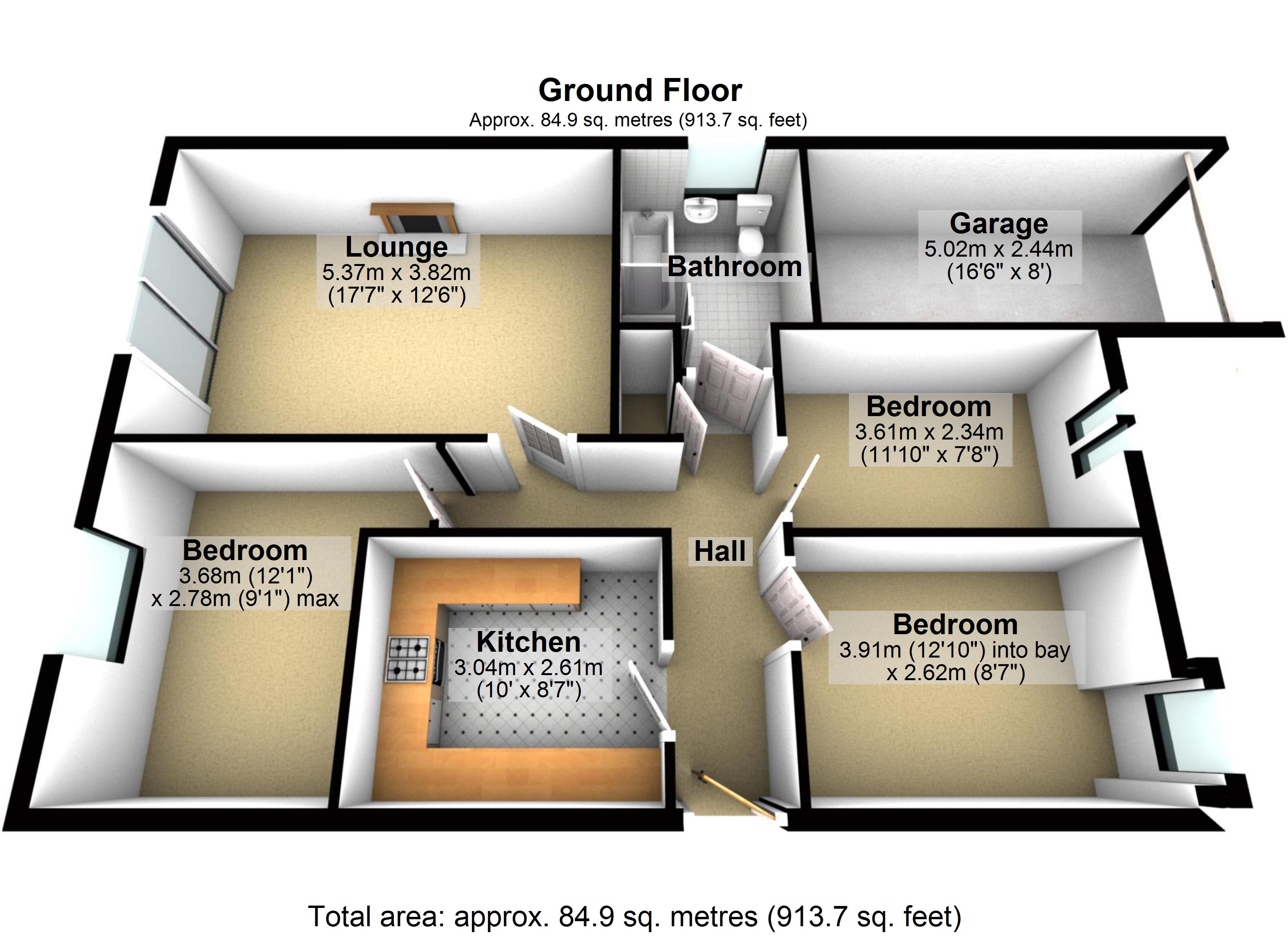18, Wincanton Close, Suffolk floorplan