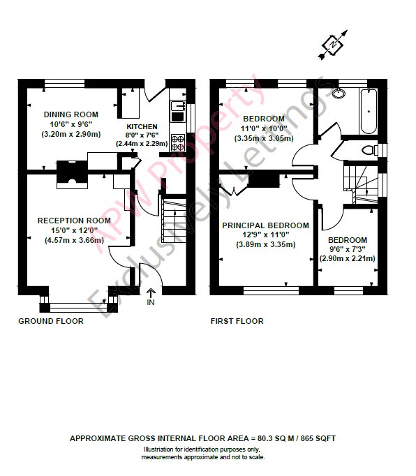 293, Terrace Road, Surrey floorplan
