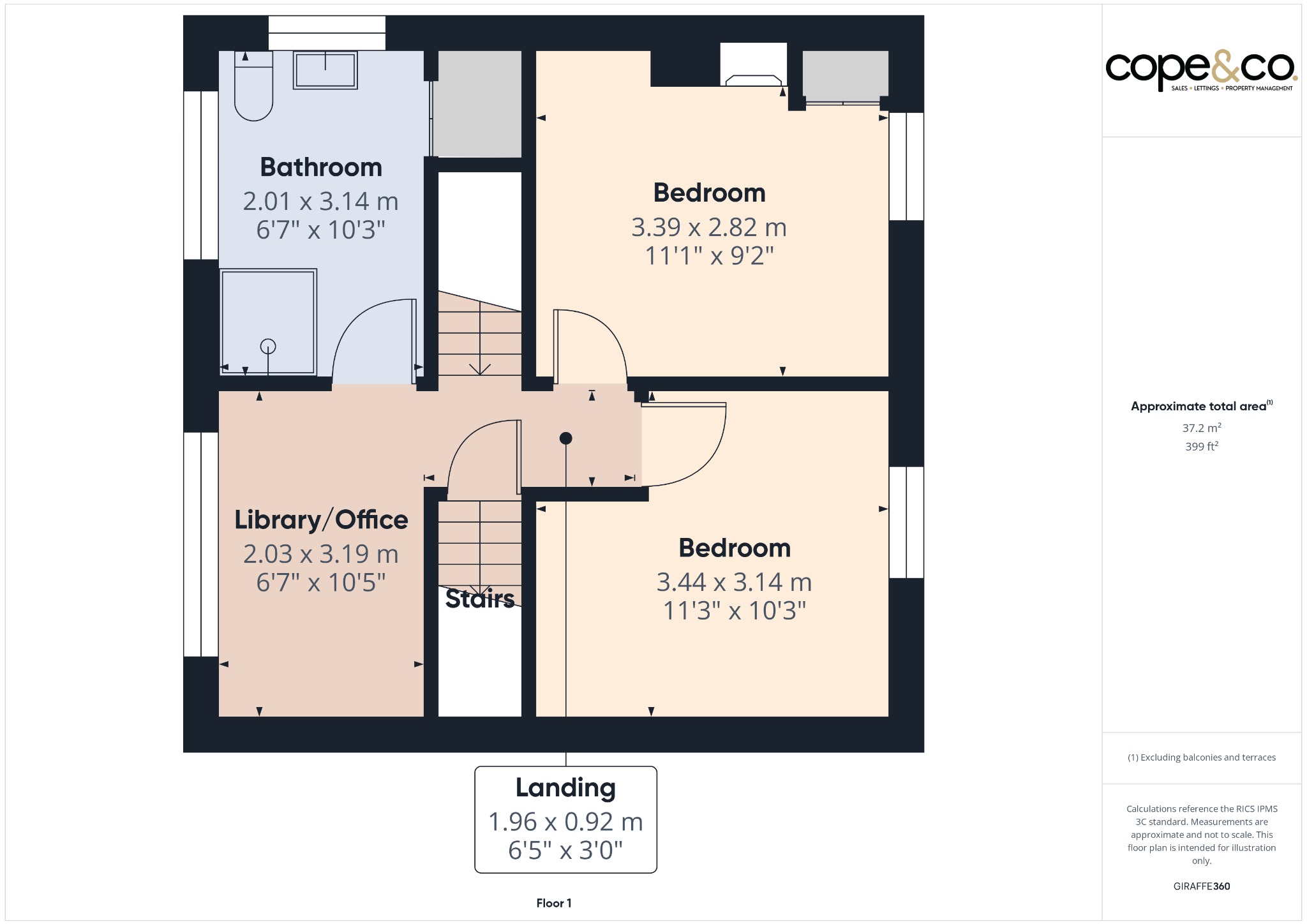 43-45 Blanch Croft, Melbourne, Derbyshire floorplan