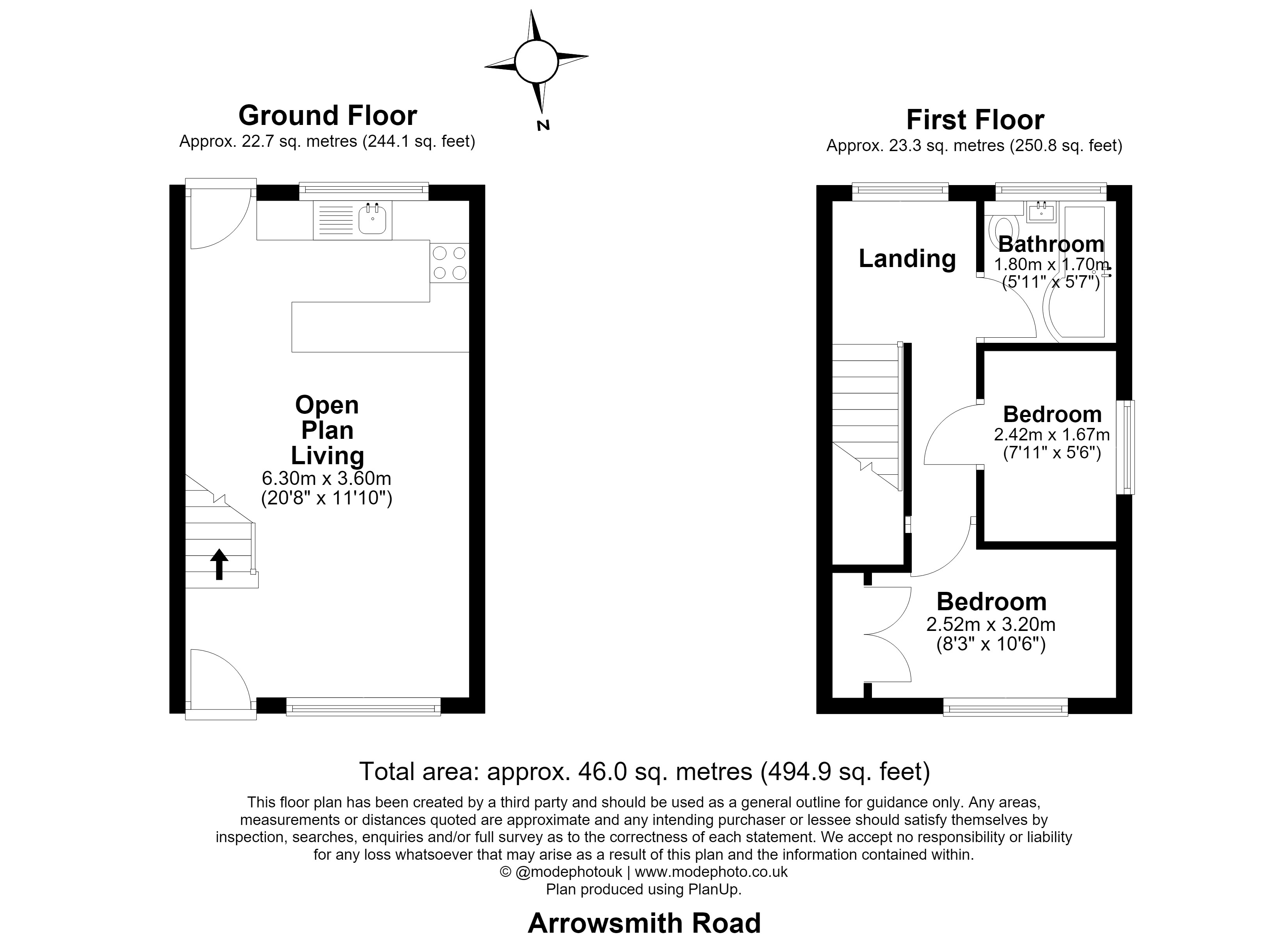 102a, Arrowsmith Road, Chigwell floorplan