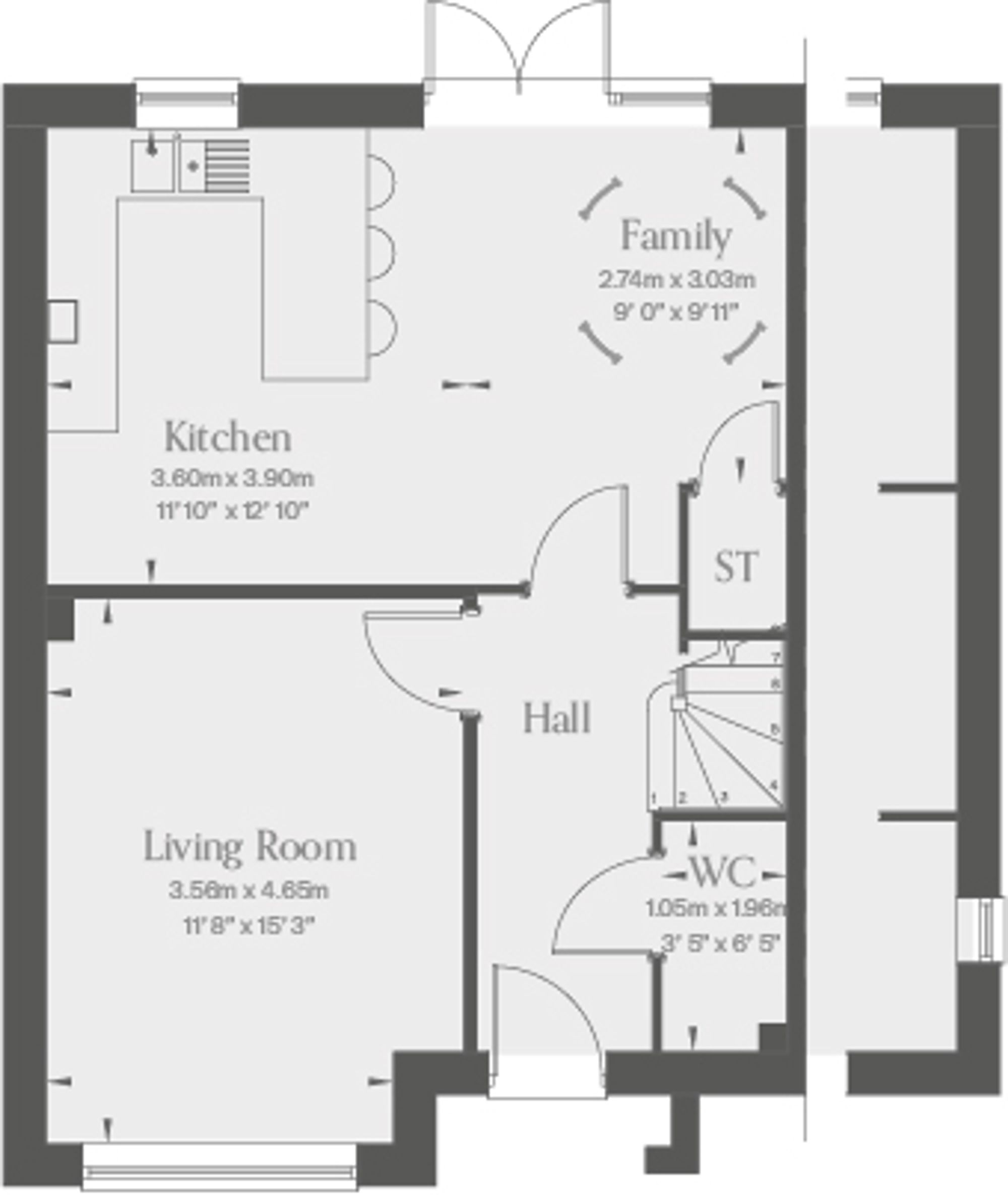 Plot 16, The Crane, Mapperley Meadows, Nottinghamshire floorplan