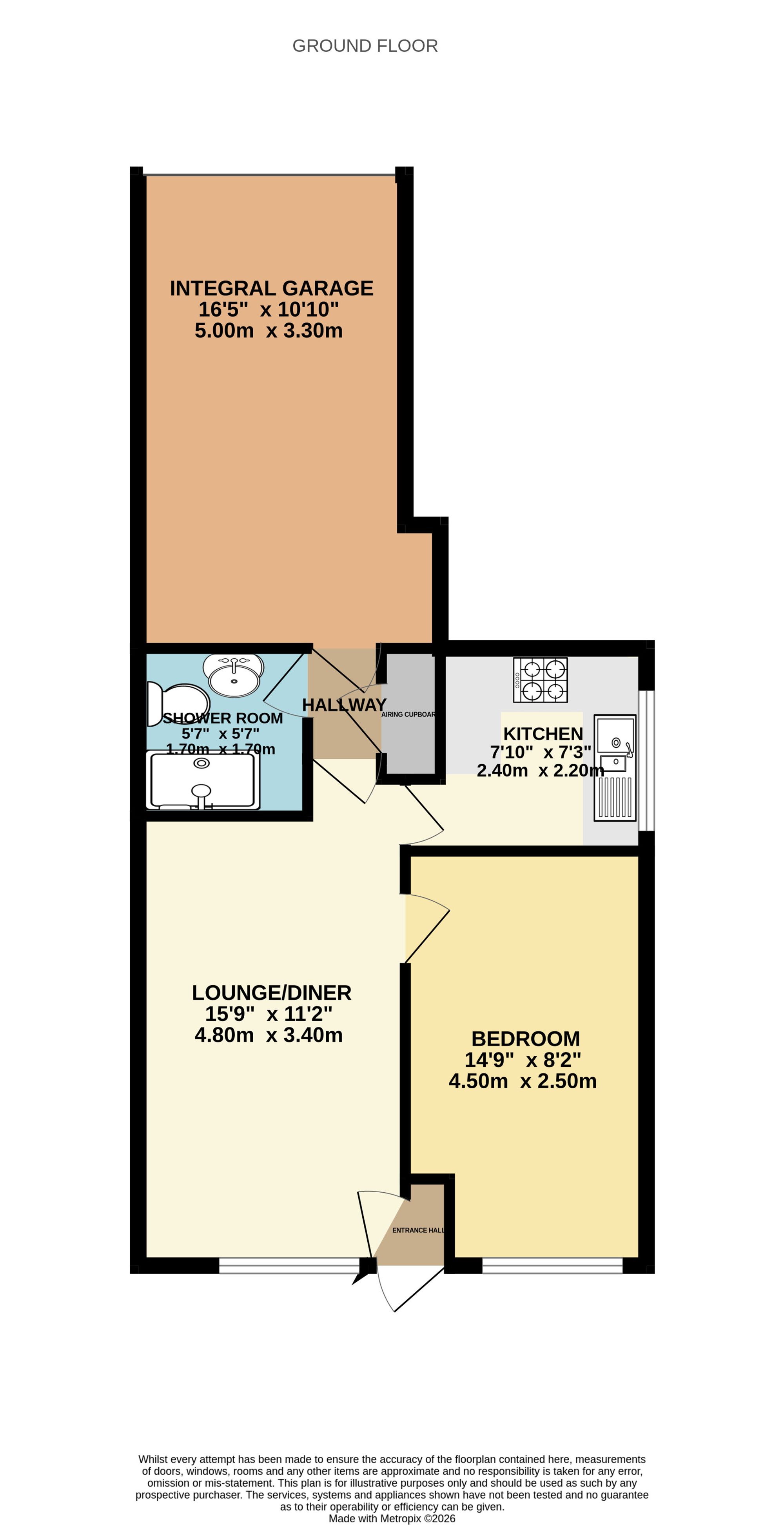 4 Jacobs Pool, Okehampton floorplan