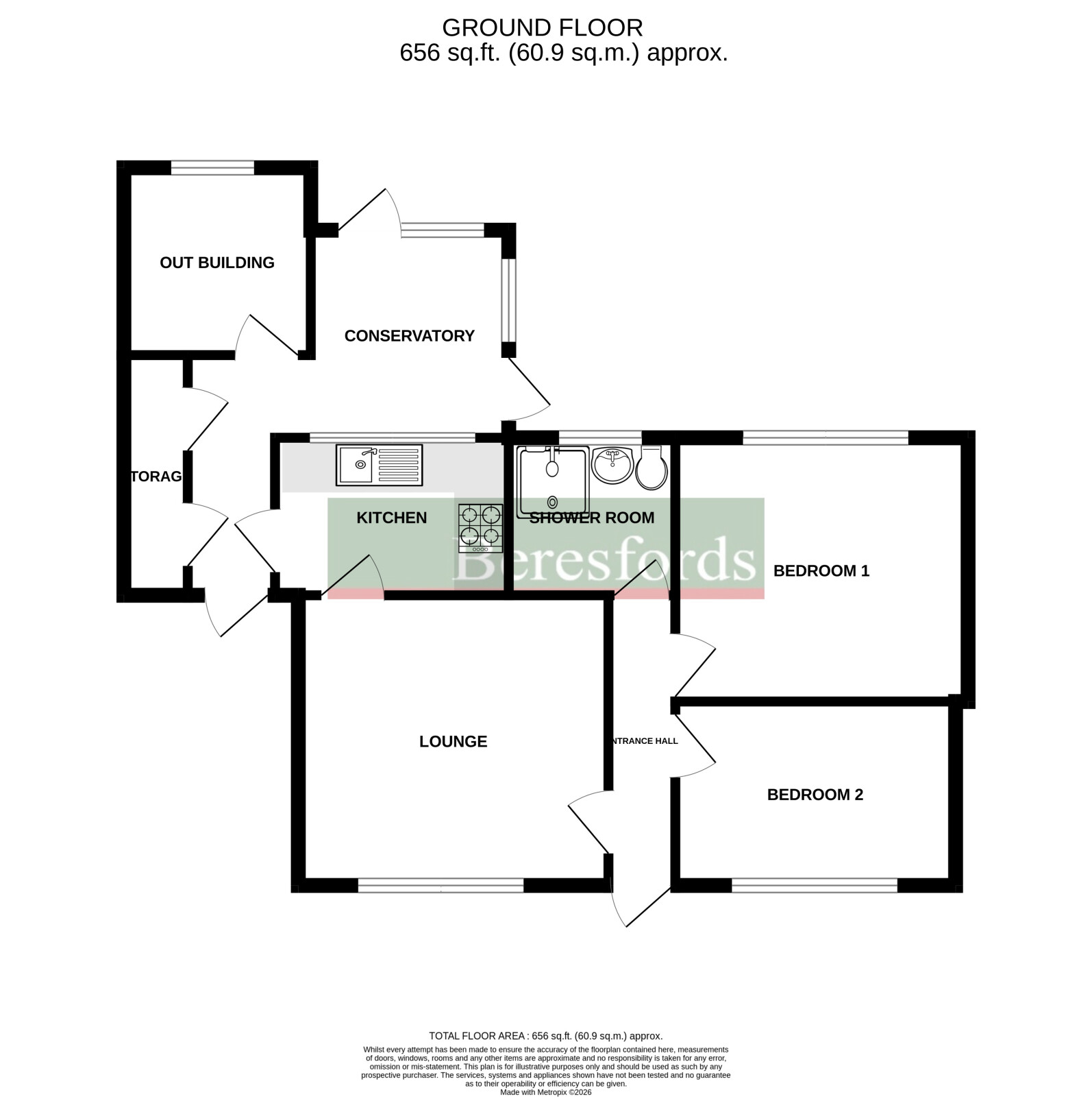 2, Kirkmans Road, Essex floorplan