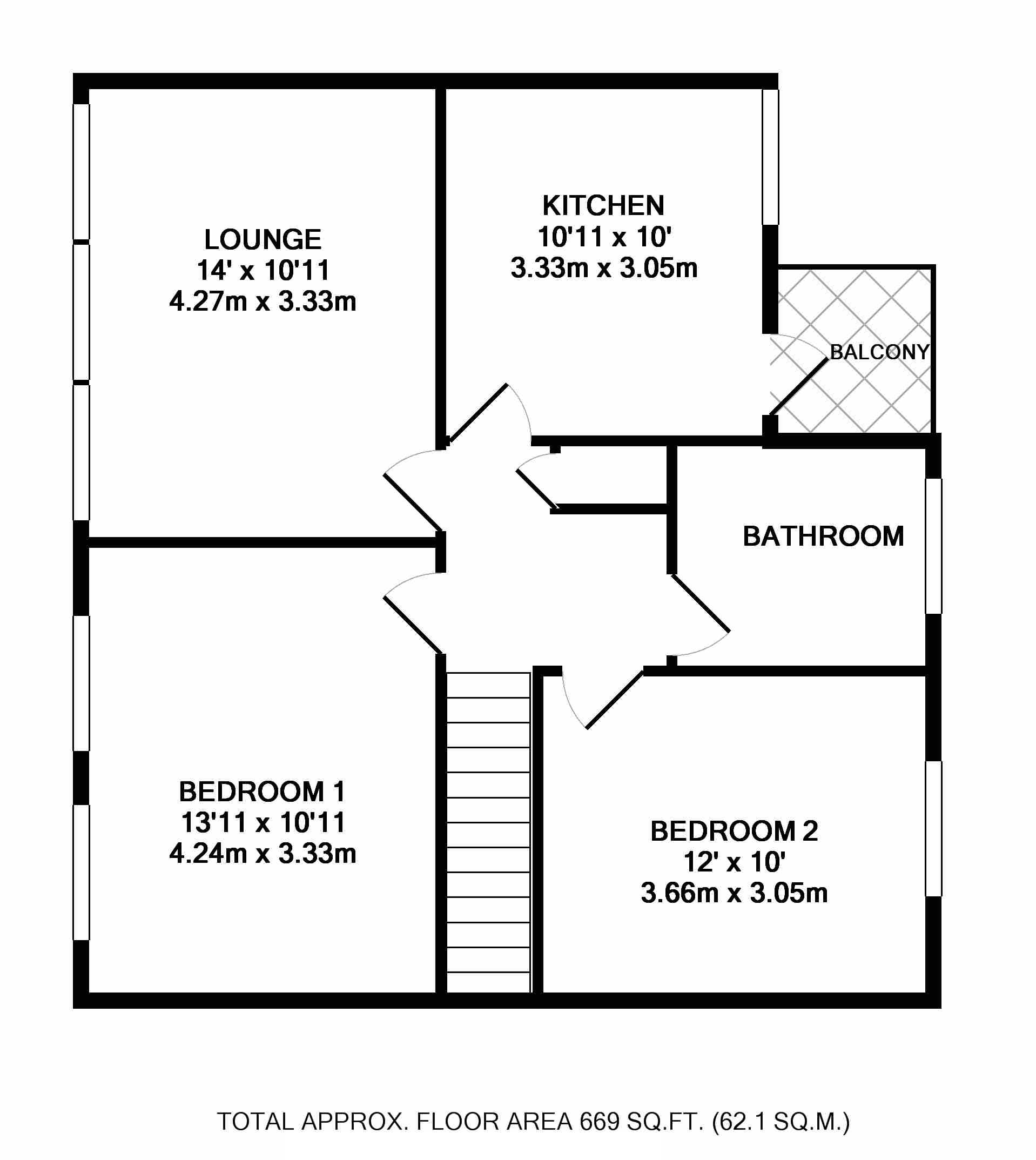 2 Bedrooms Flat for sale in Valley Gardens, Wembley HA0