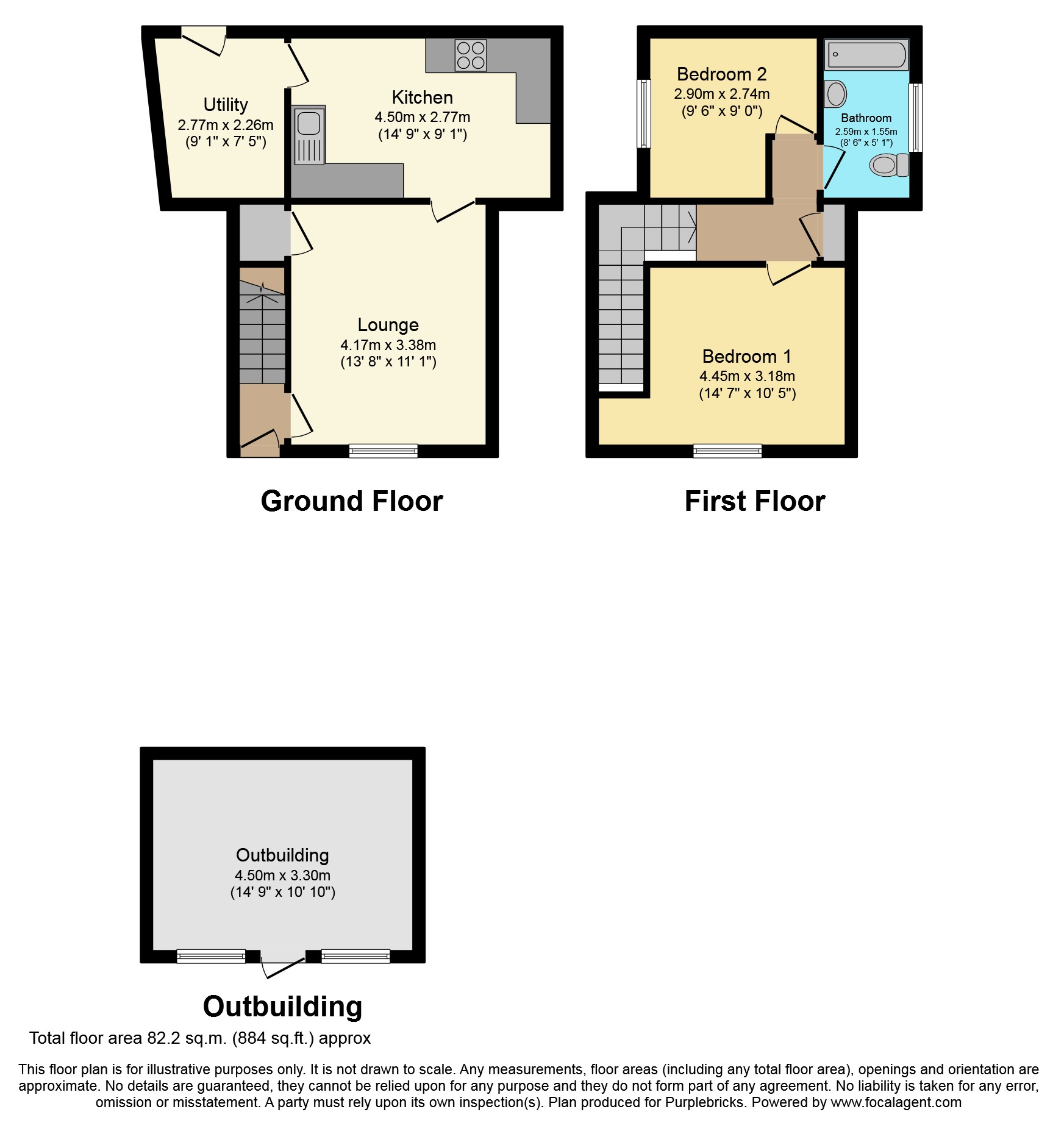 4 School Lane, Hopwas B78, 2 bedroom terraced house for sale 61775668