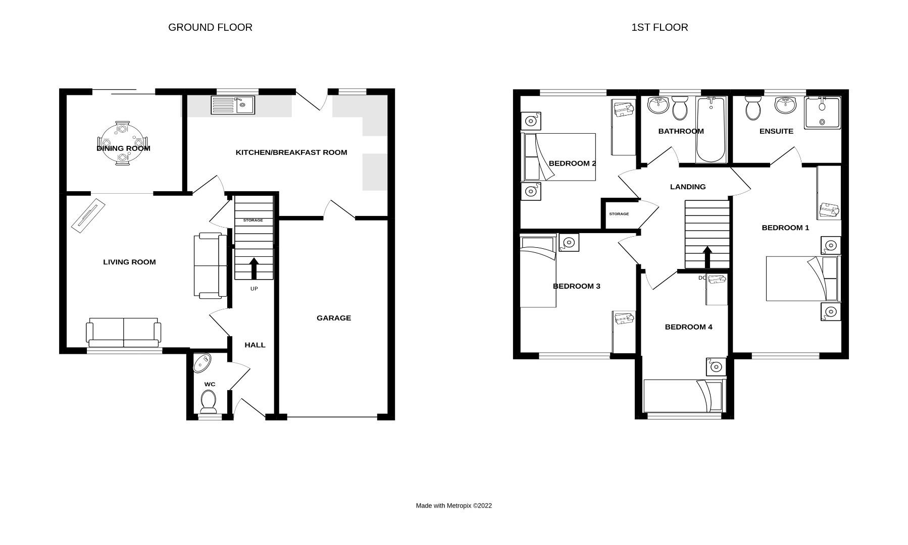 Hawthorn Crescent, Yatton BS49, 4 bedroom detached house for sale