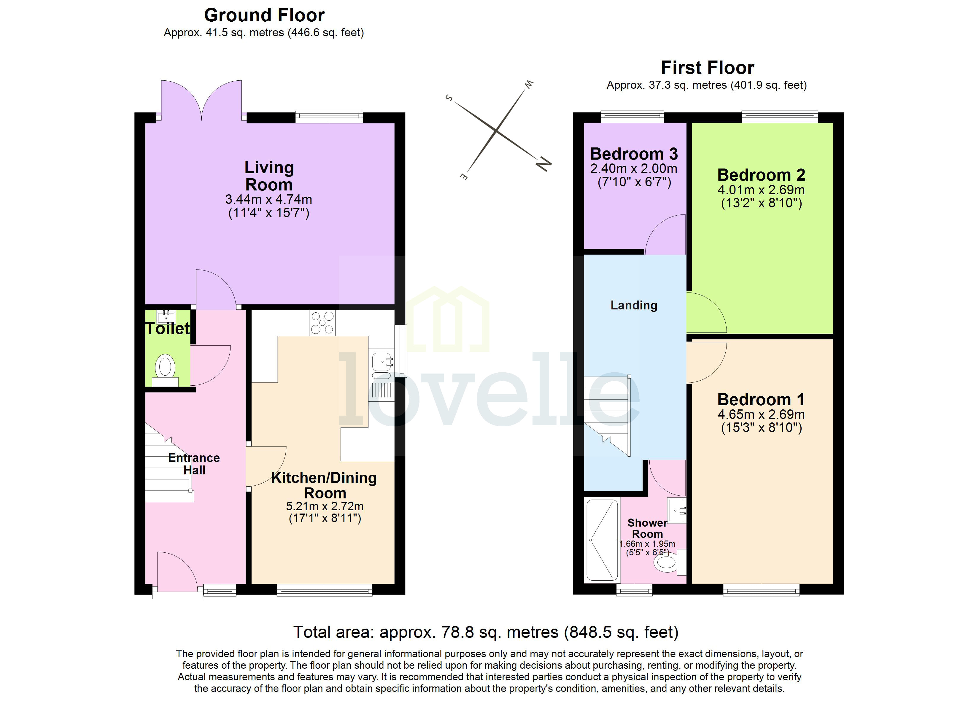 20, Winter Gardens Close, Cleethorpes floorplan
