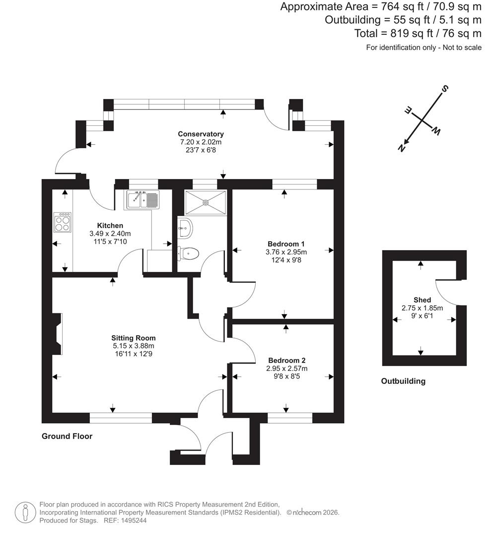 5, Swifts, Wellington floorplan