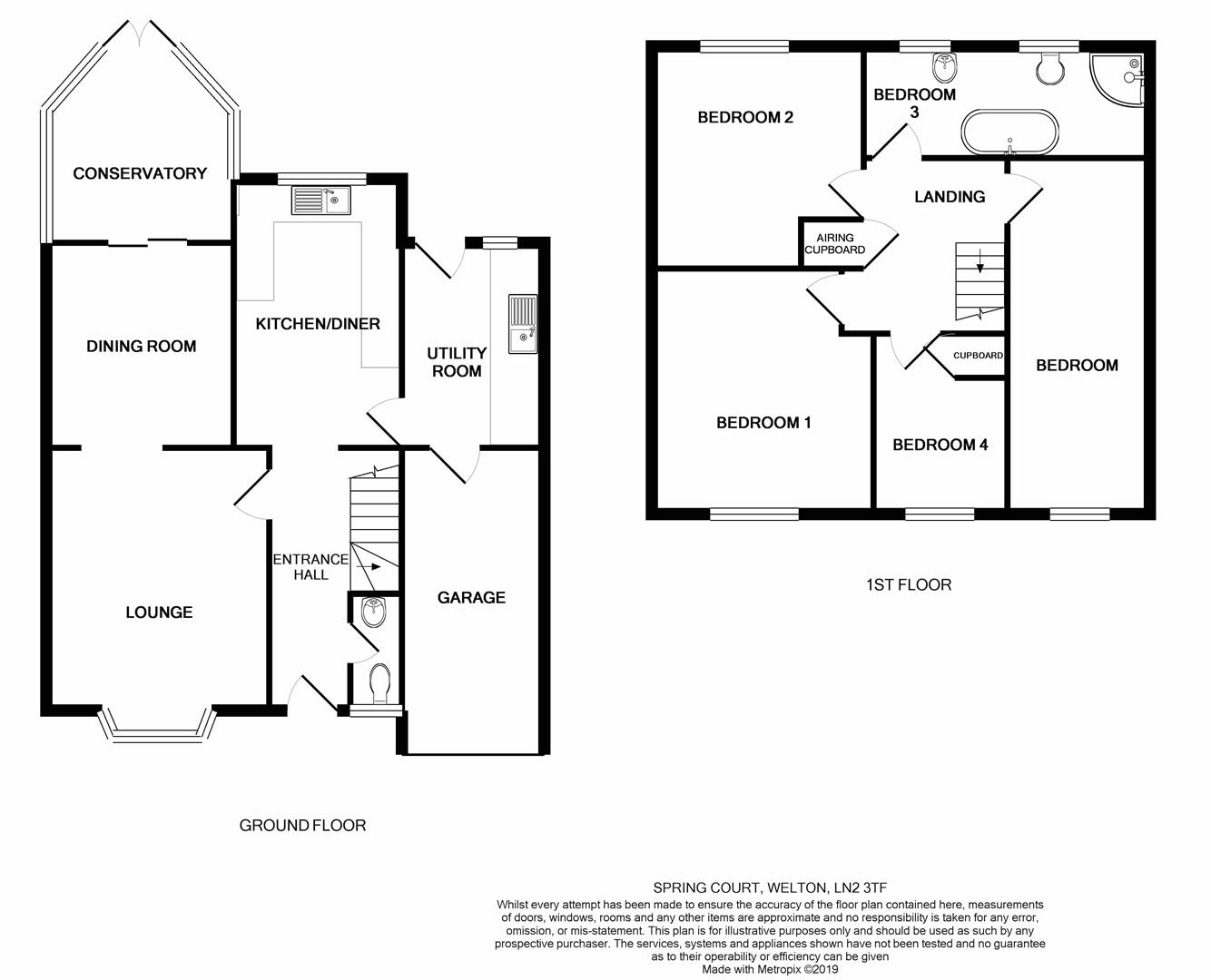 4 Bedrooms Detached house for sale in Spring Court, Welton, Lincoln LN2