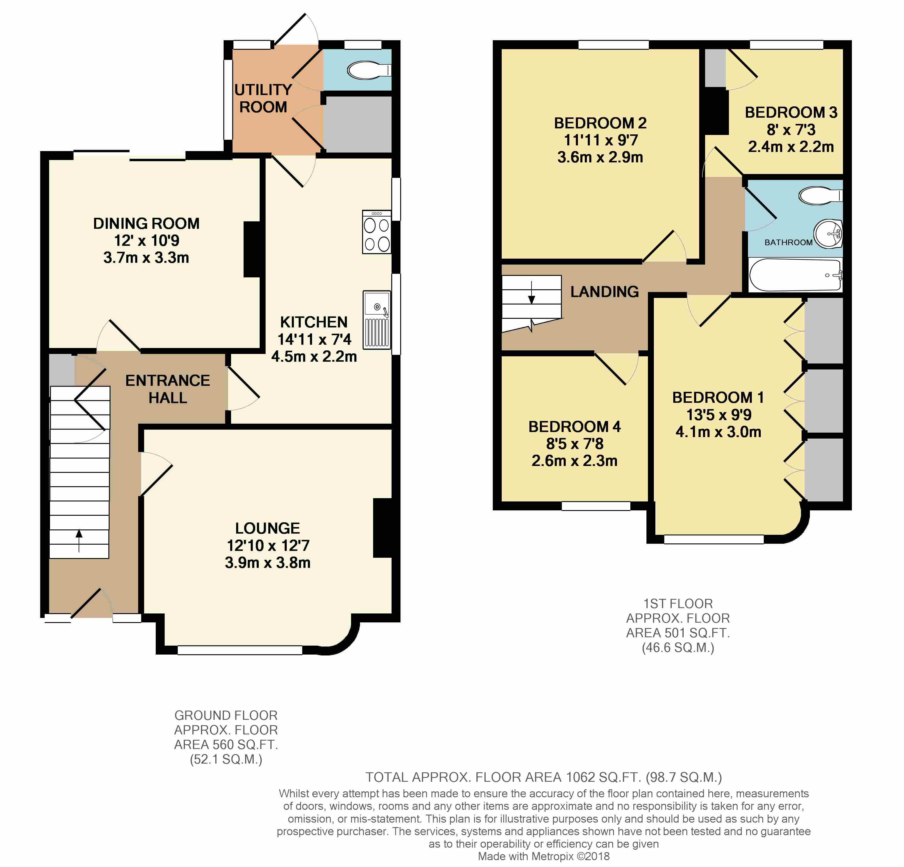 4 Bedrooms Semi-detached house for sale in Cornwall Road, Littlehampton BN17