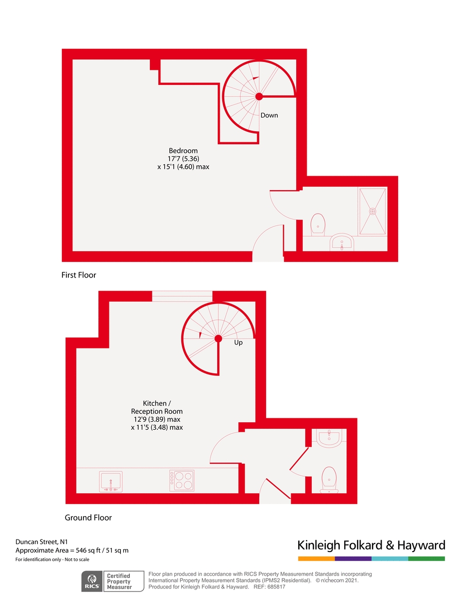 Duncan Street, Islington floorplan