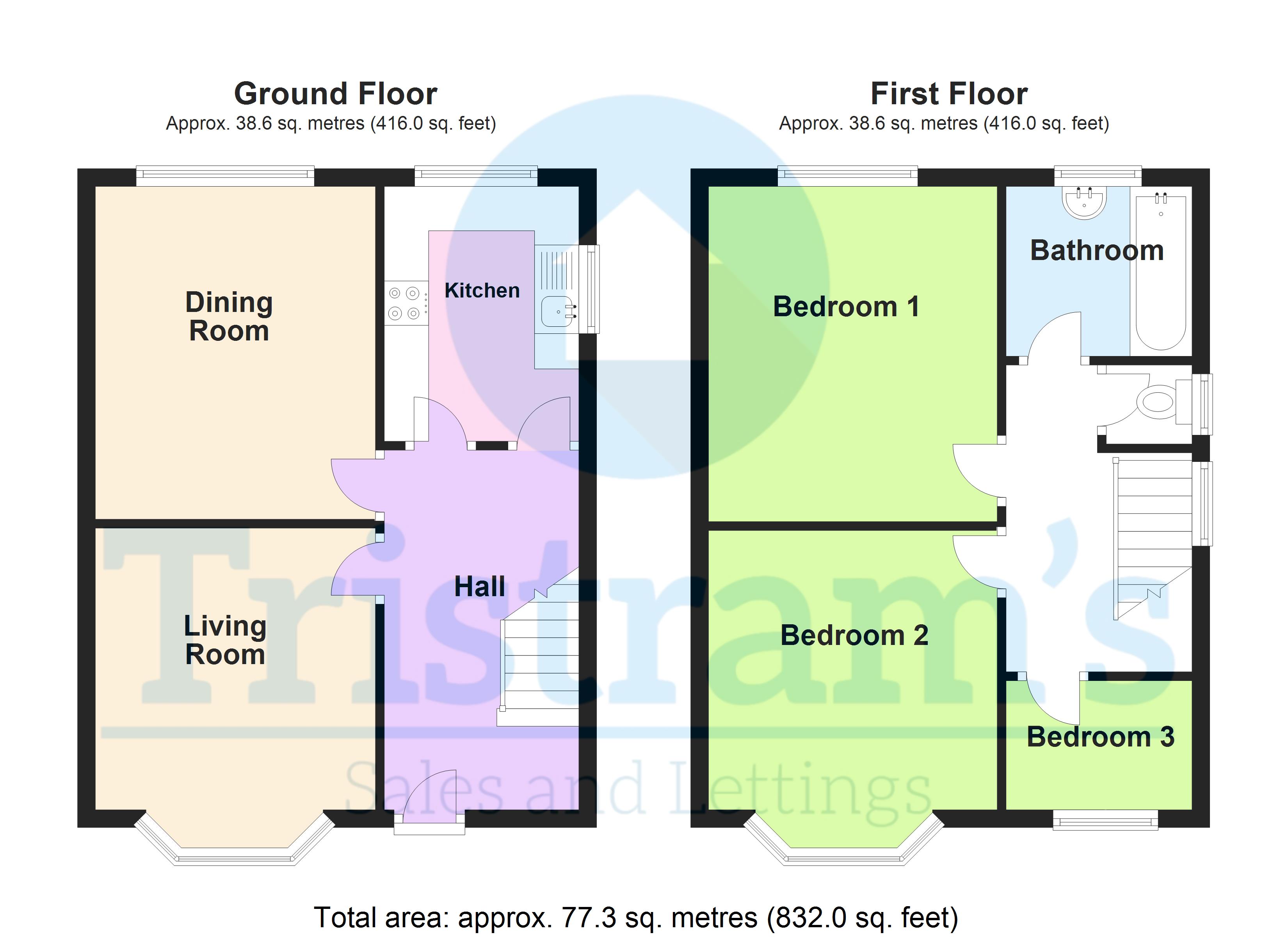 43, Clumber Road, Nottingham floorplan