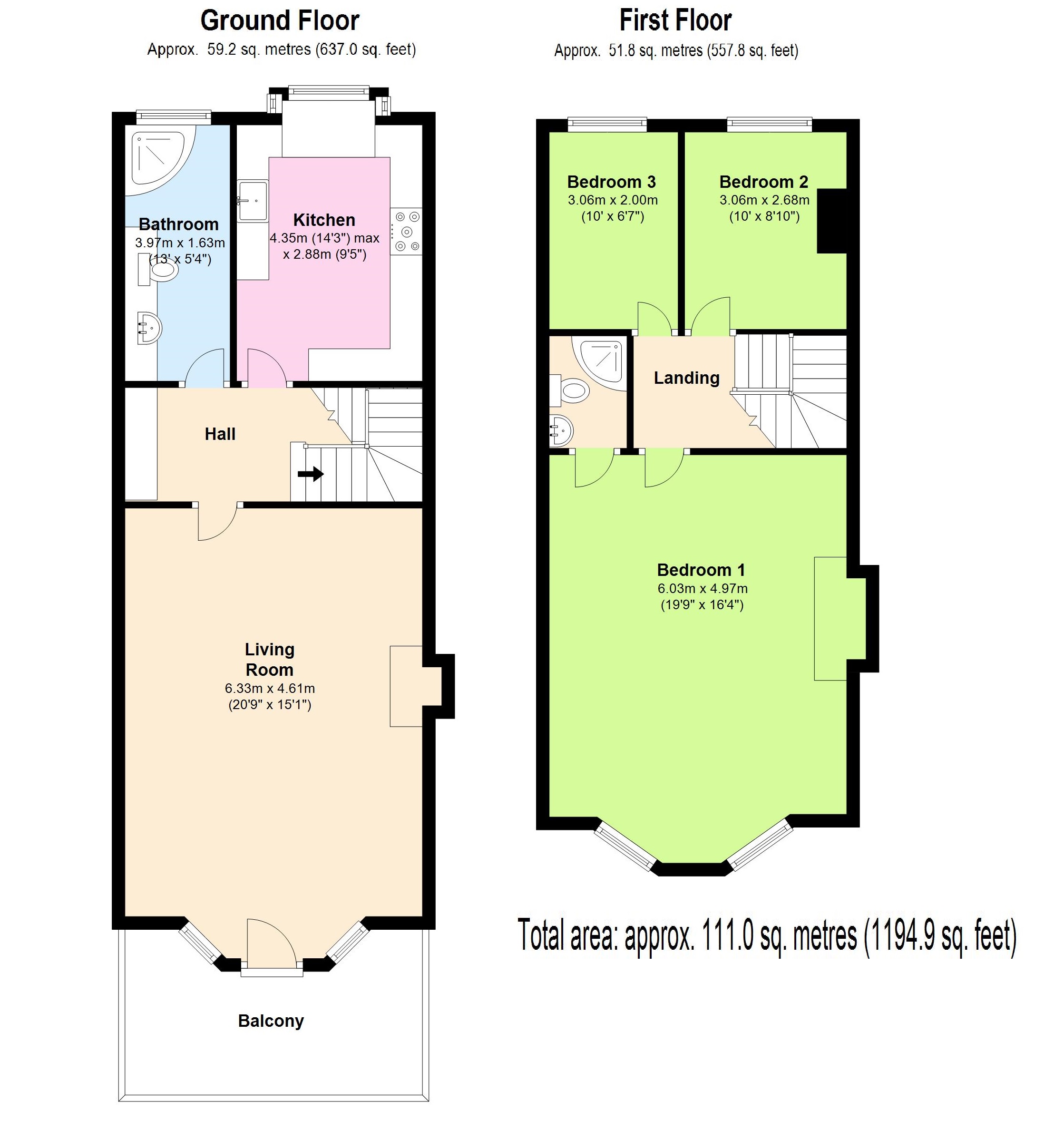 3 Bedrooms Flat to rent in Marine Parade, Brighton BN2