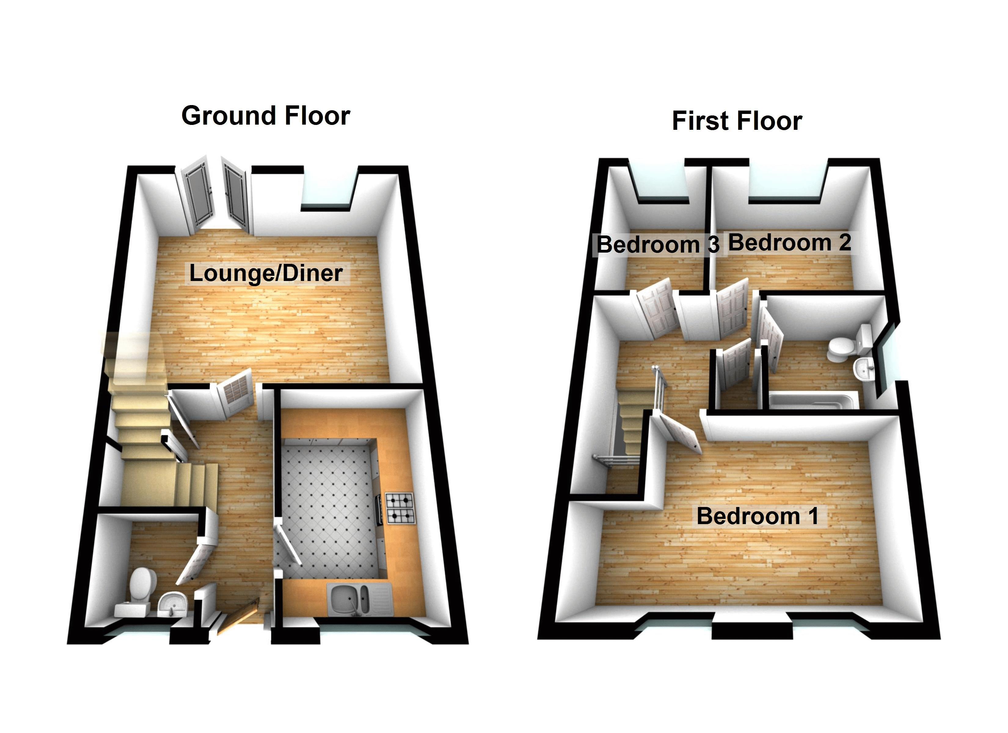 3 Bedrooms Terraced house for sale in Bexhill Road, Stockport SK3