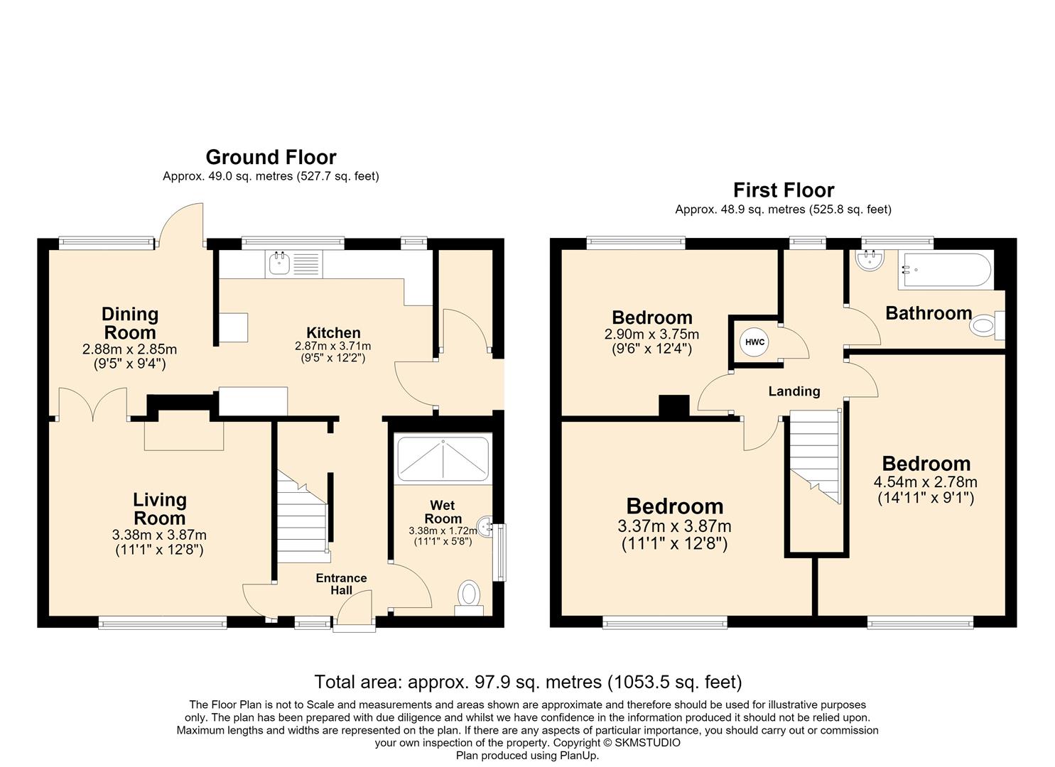 7, Merrow Drive, Hemel Hempstead floorplan
