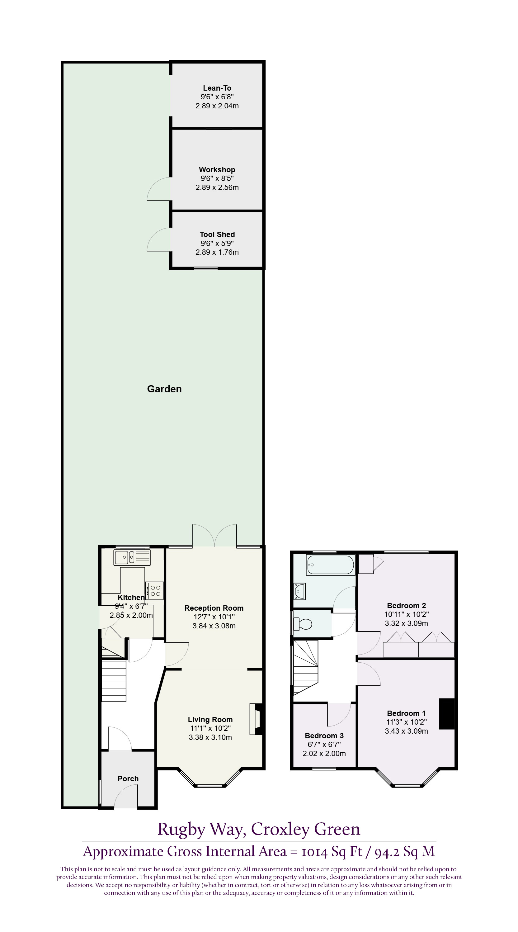 28, Rugby Way, Rickmansworth floorplan