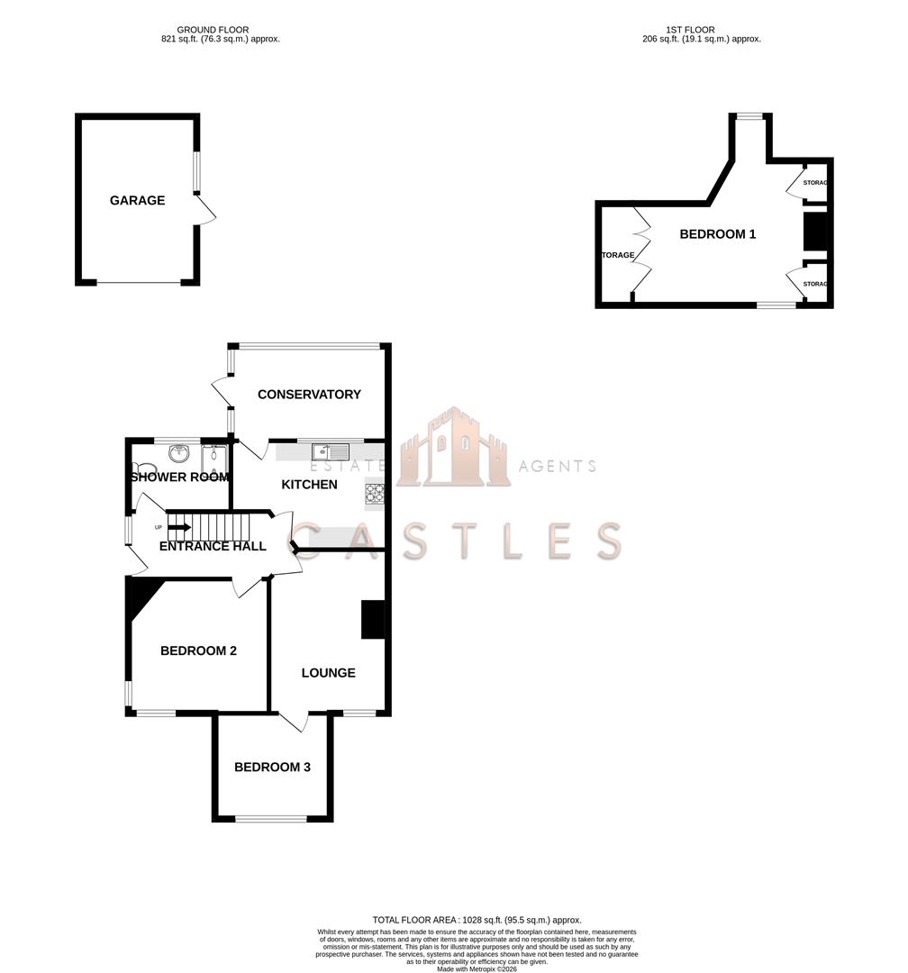15, Leith Avenue, Fareham floorplan