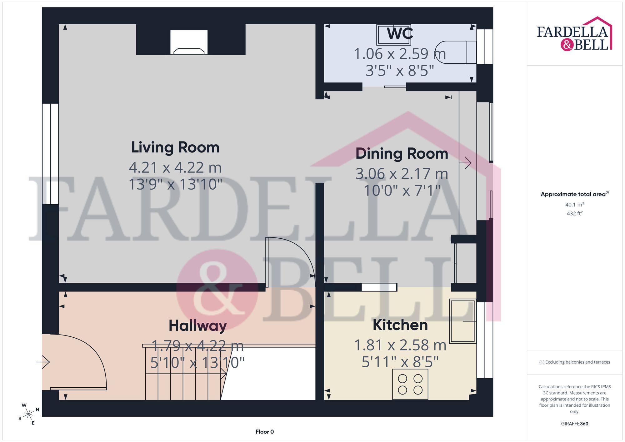 3 Tennyson Avenue, Burnley floorplan