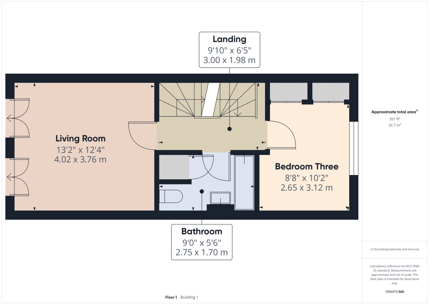 291, Eagle Way, Peterborough floorplan