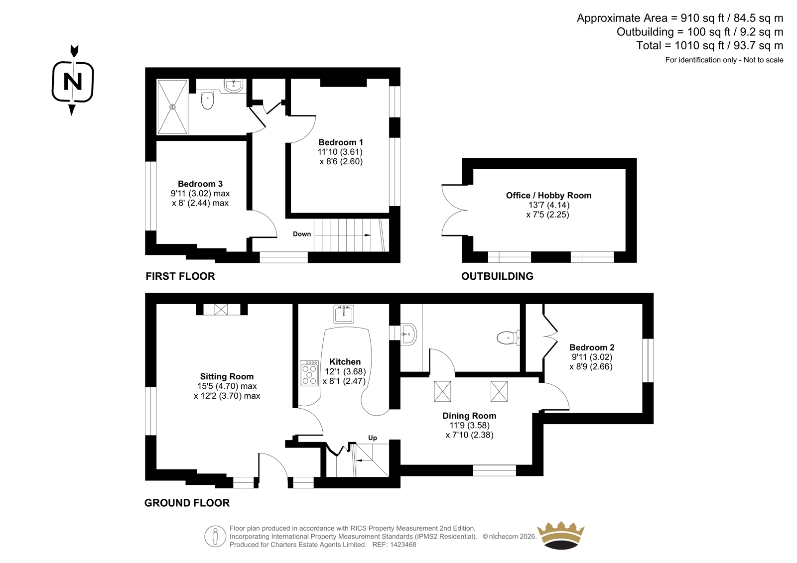 Twyford House Cottage,, Old Rectory Lane, Winchester floorplan