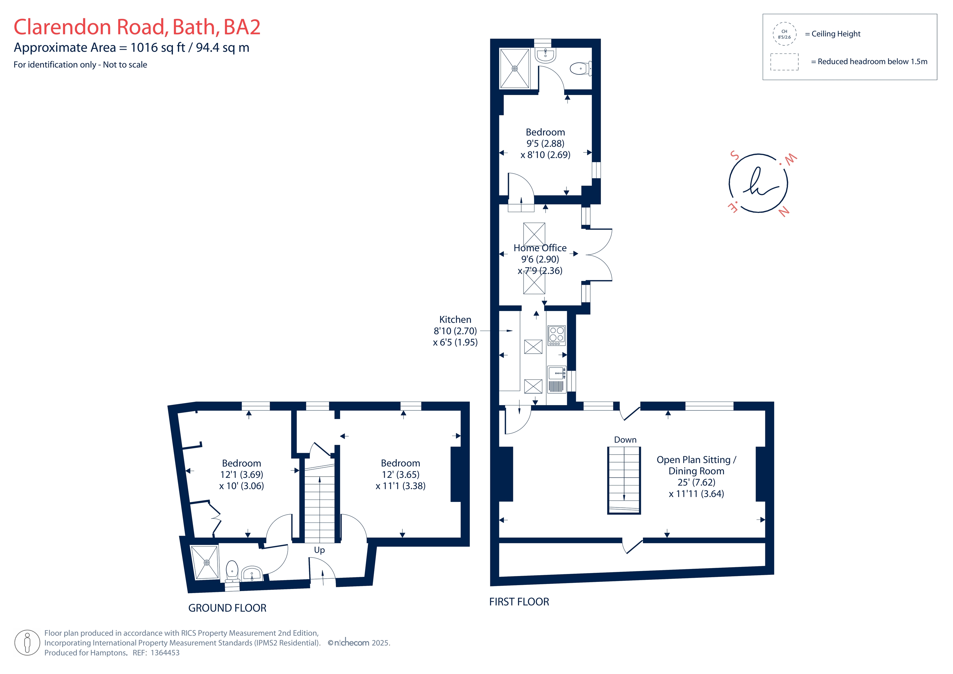 Providence Cottage, Clarendon Road, Widcombe floorplan