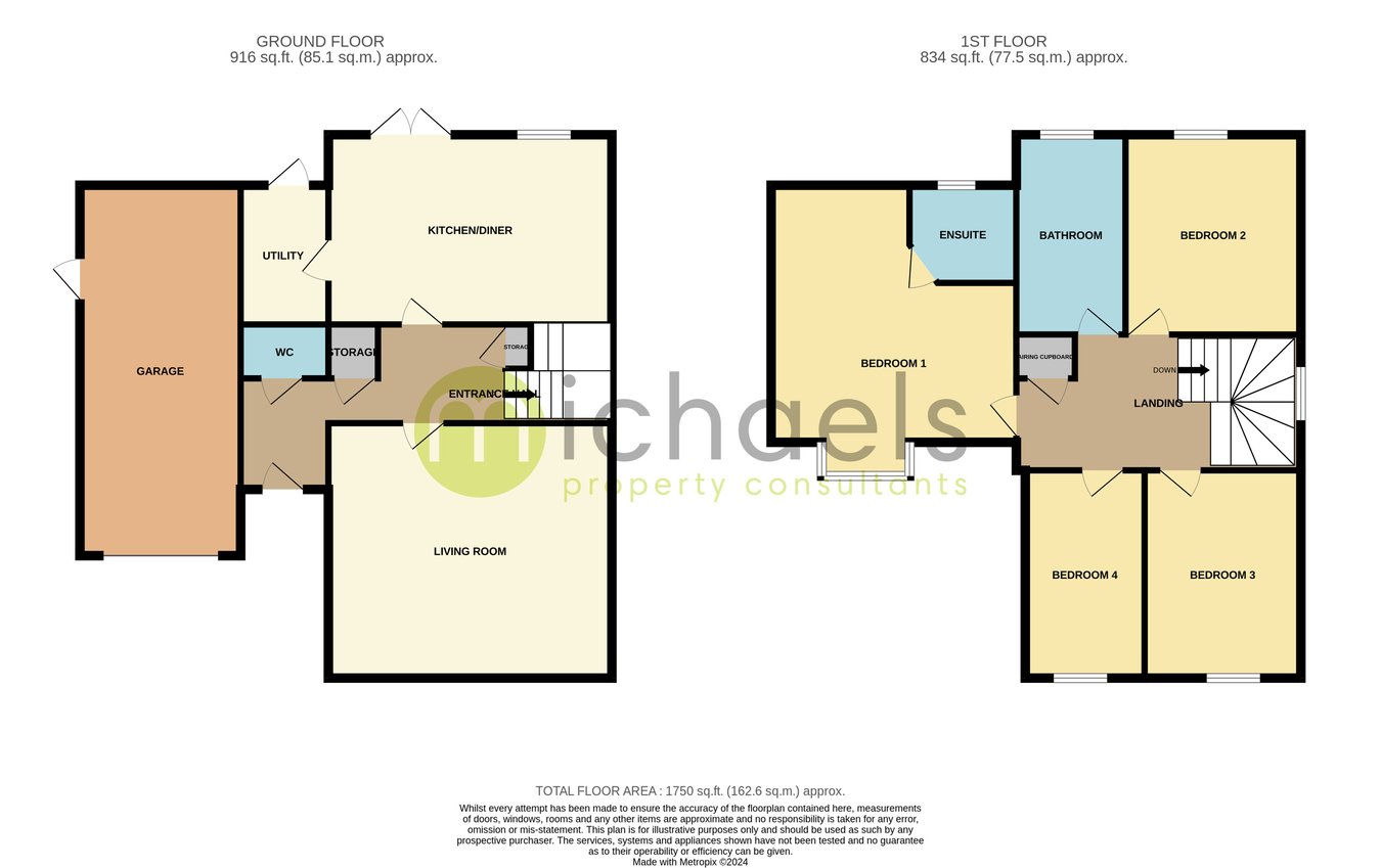 4, Lark Meadow, Colchester floorplan