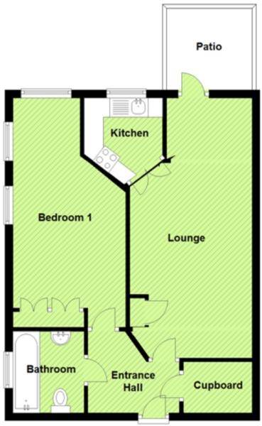 10 Cypress Court, Fisher Street, Paignton floorplan