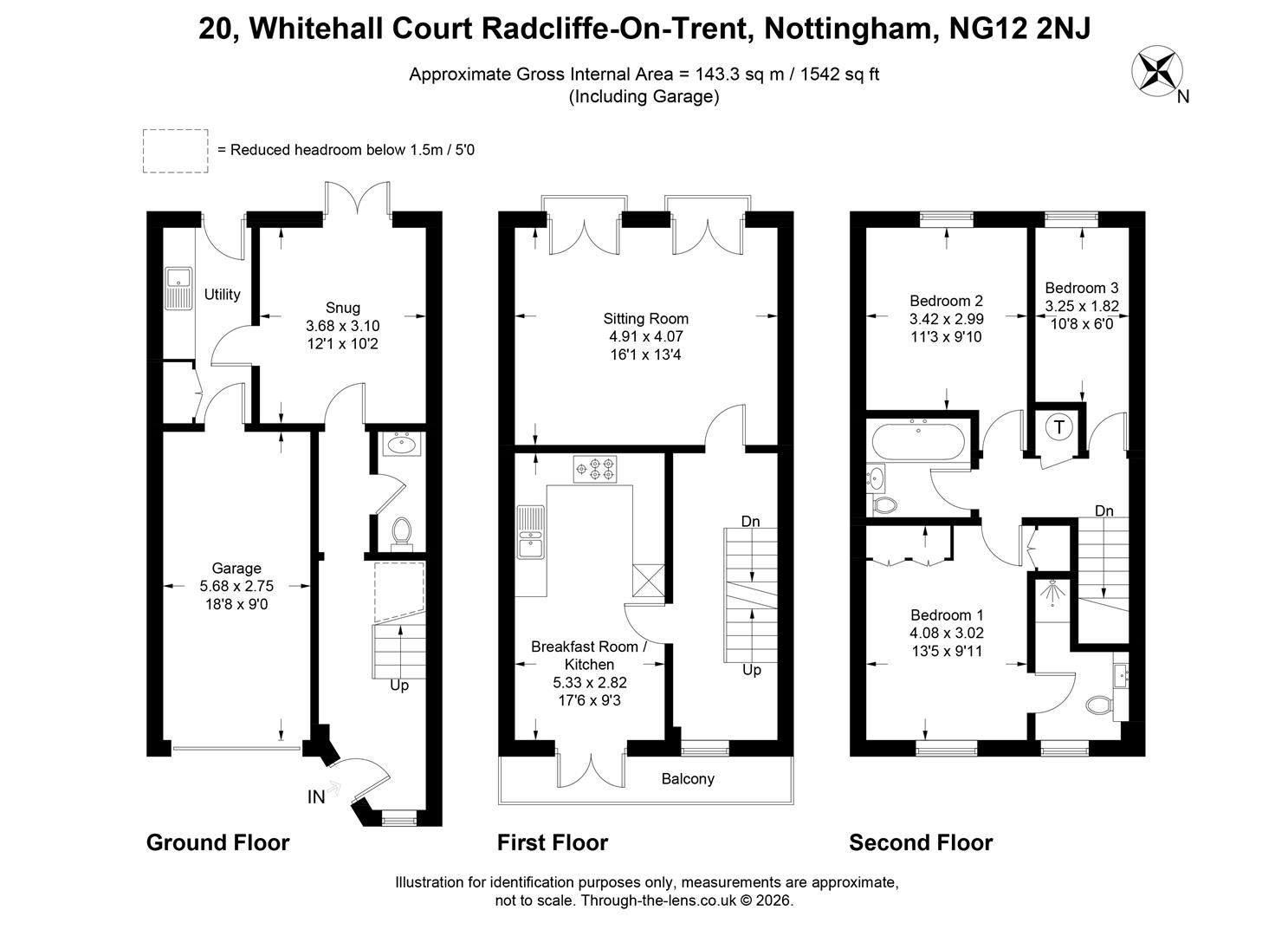 20, Whitehall Court, Nottingham floorplan