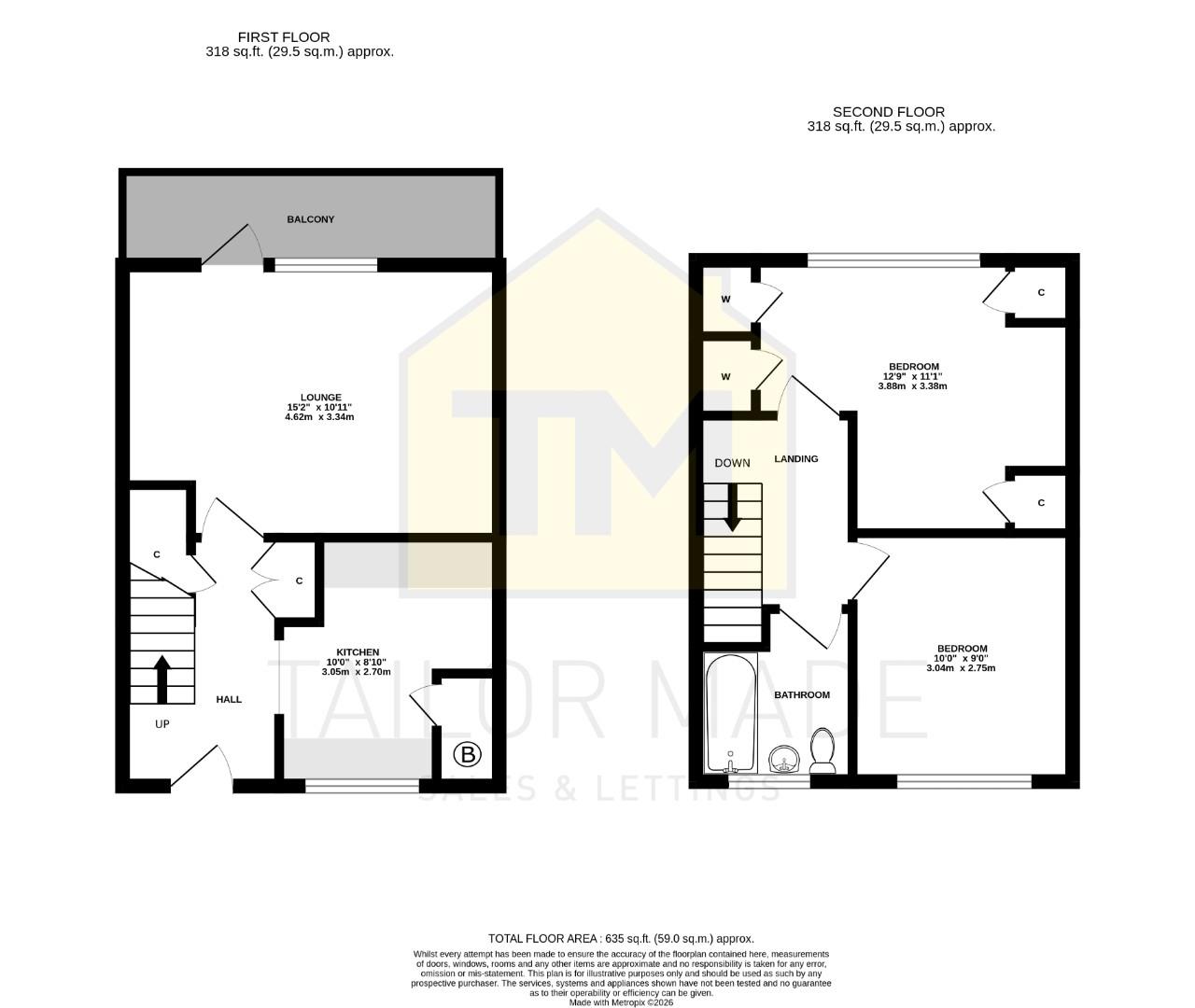 23 Broadmead Court, Broad Lane, Coventry floorplan
