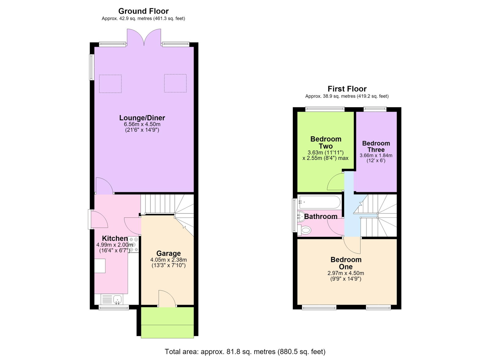 23, Hednesford Road, Walsall floorplan