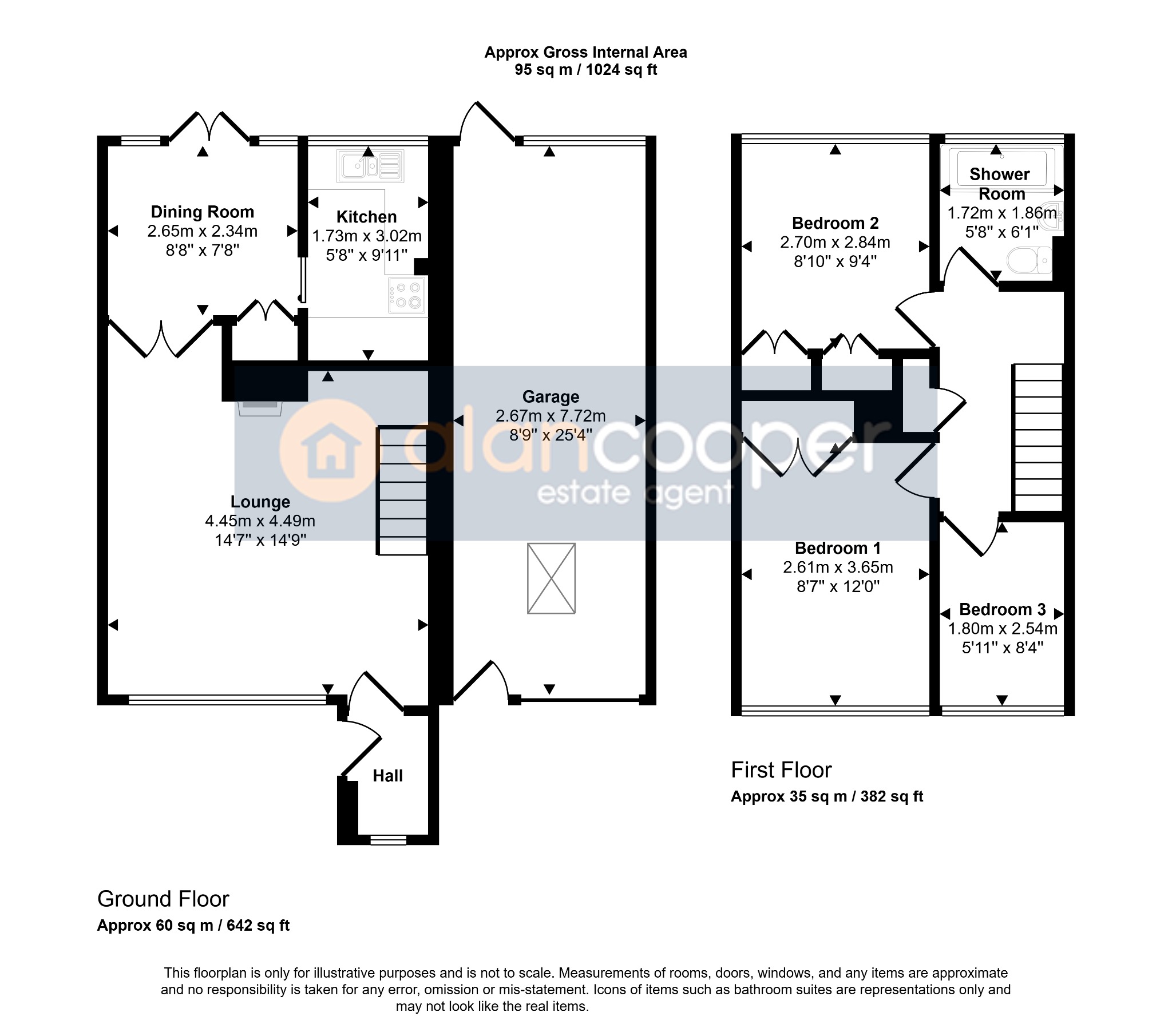 18, Silver Walk, Nuneaton floorplan