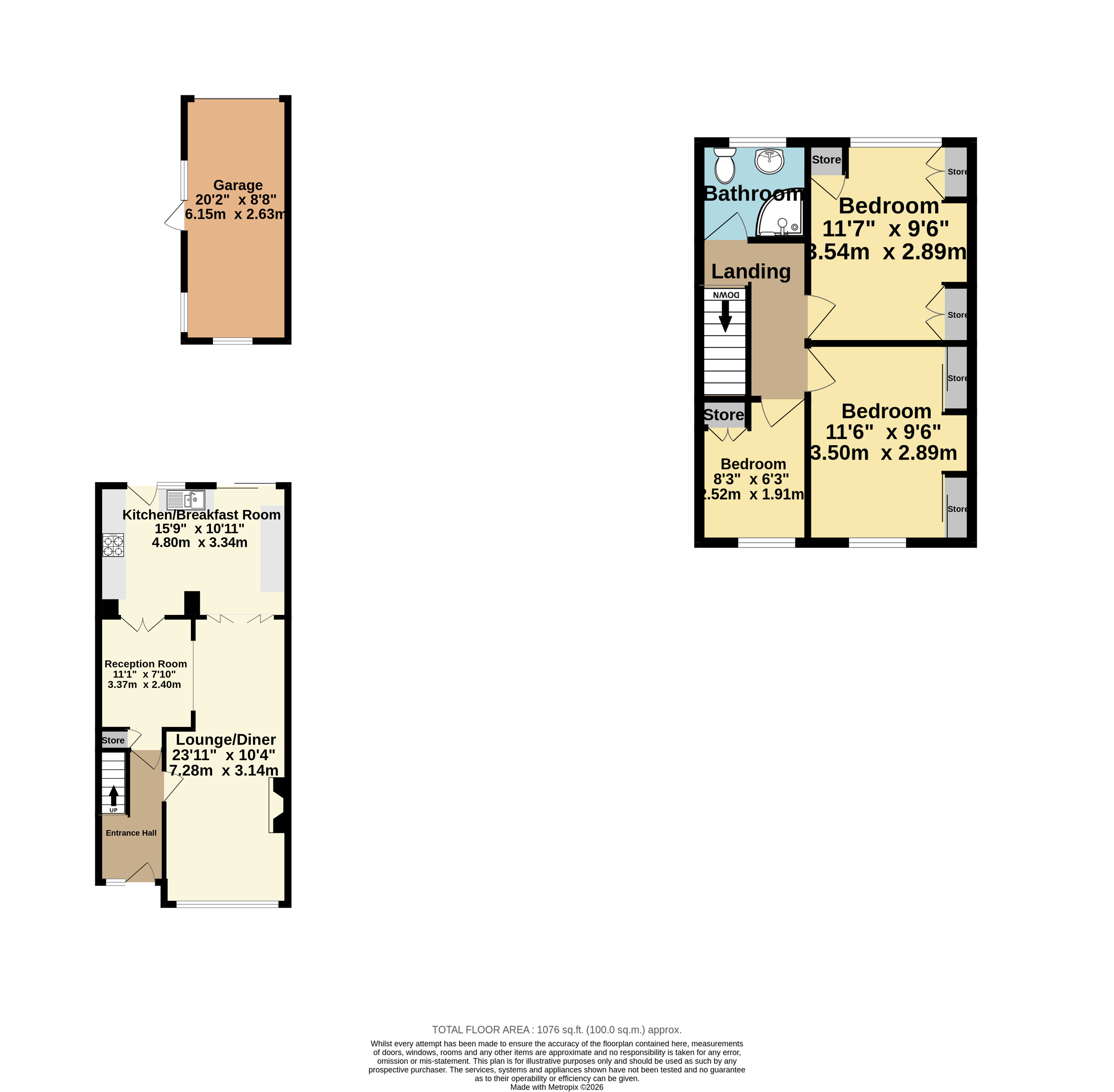 20, St. Catherines Drive, Kent floorplan