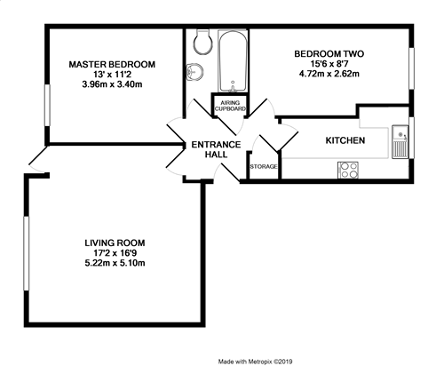 2 Bedrooms Flat to rent in Ivy Drive, Lightwater, Surrey GU18