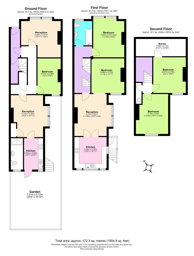 Gilbey Road, London floorplan