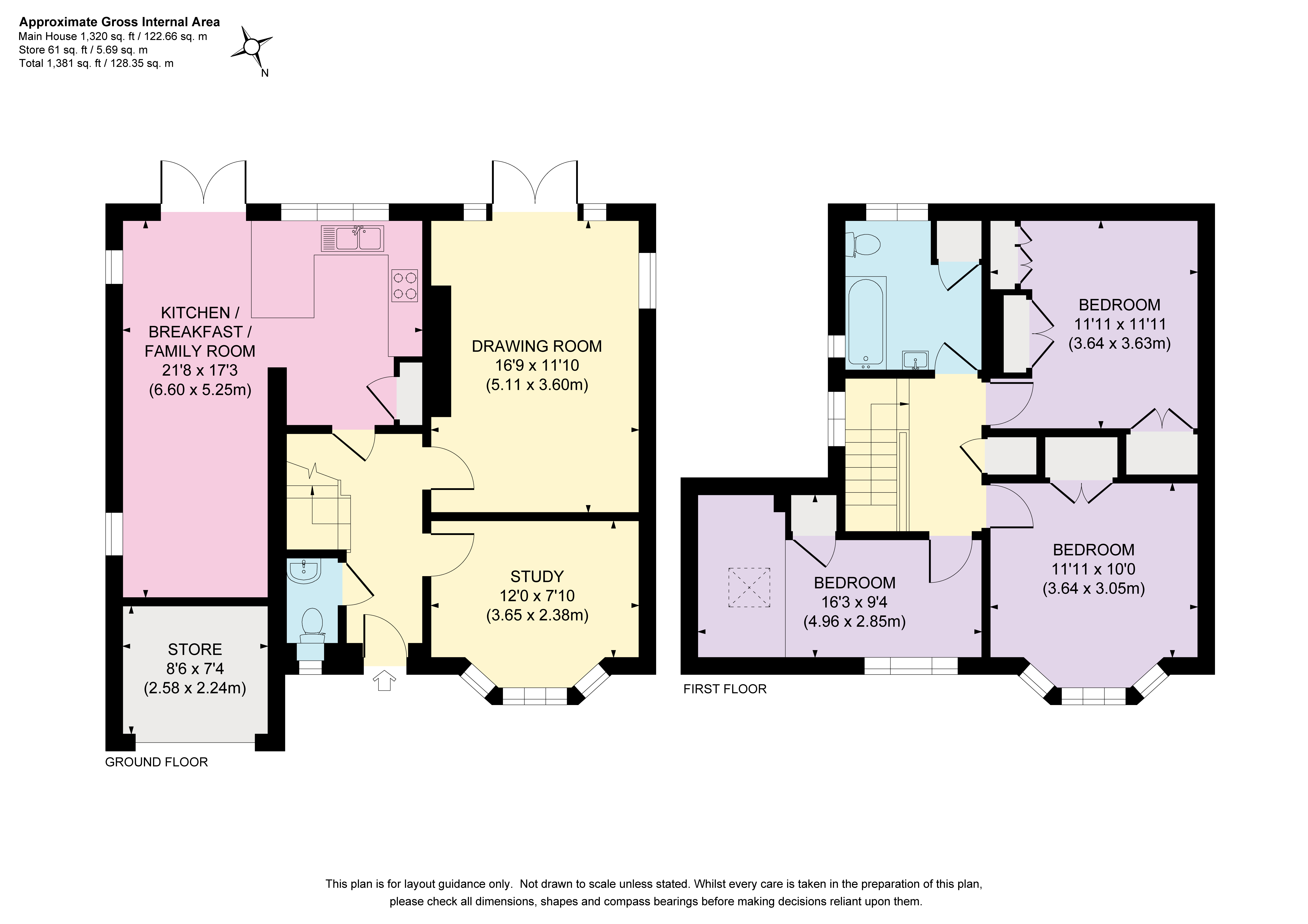 21, Merrow Woods, Guildford floorplan