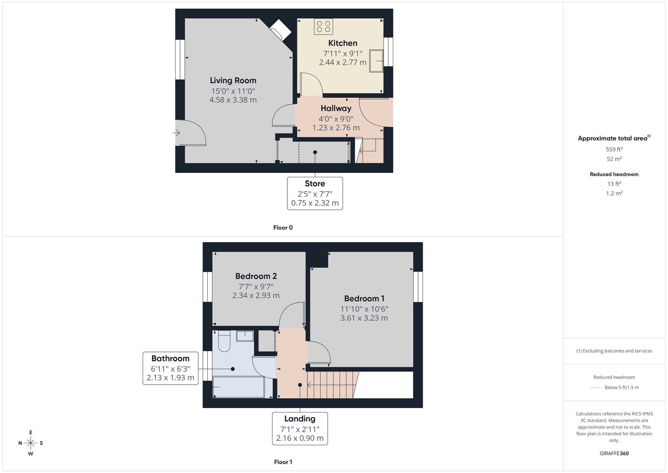 7 Manor Court, Church Road, Downham Market floorplan