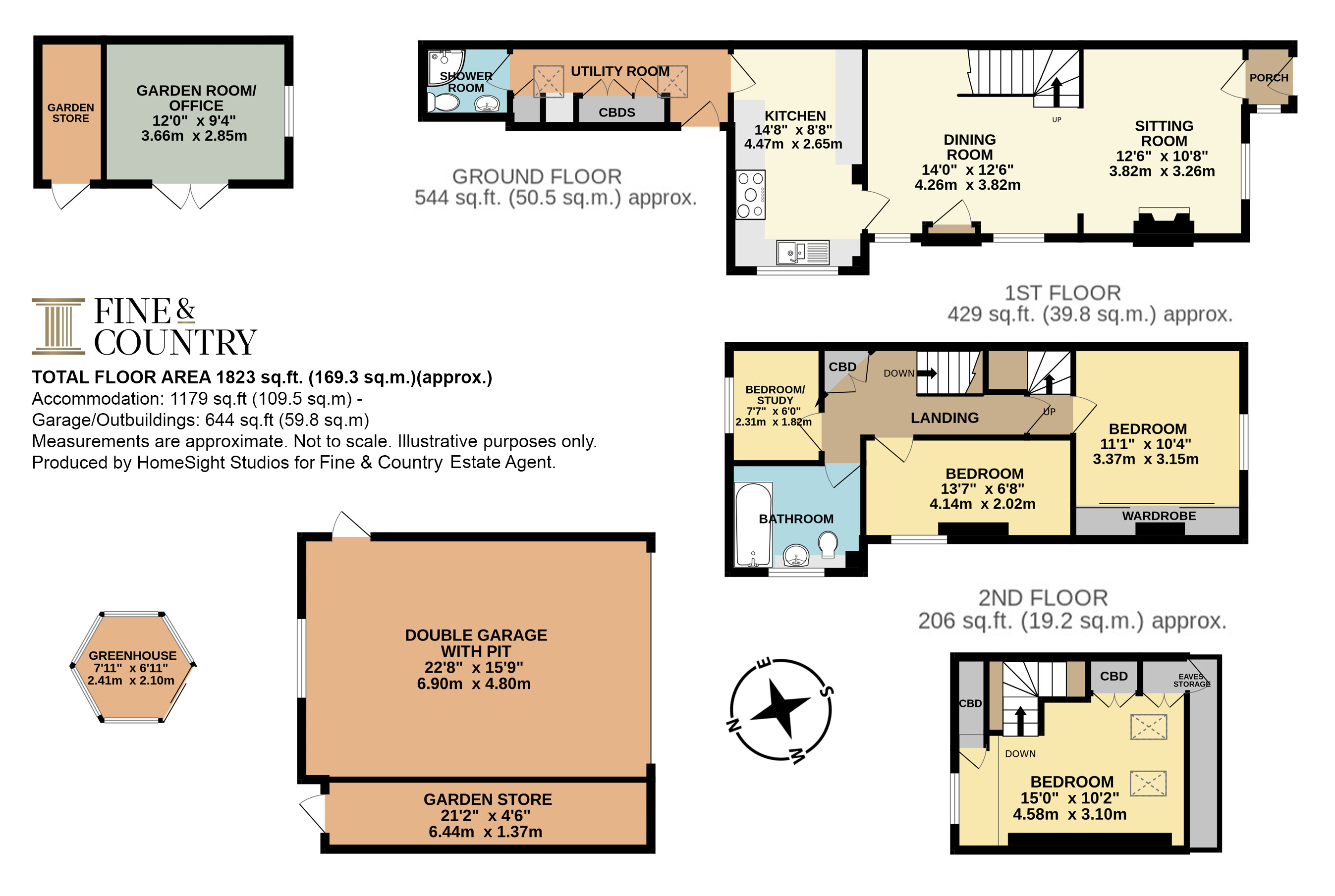 130, Station Road, Diss floorplan